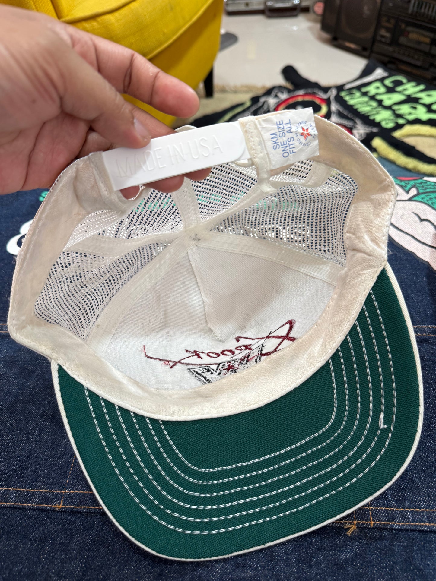 Vintage Trucker Cap Made In Usa
