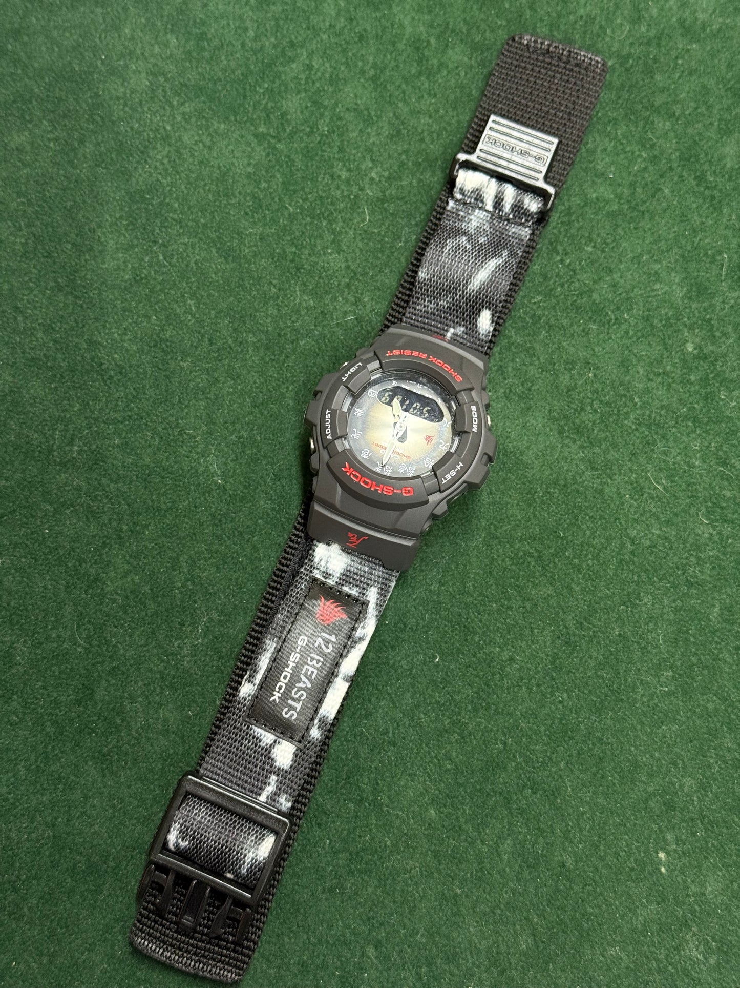 Casio G Shock 12 Beasts G-100BT Digital Watch