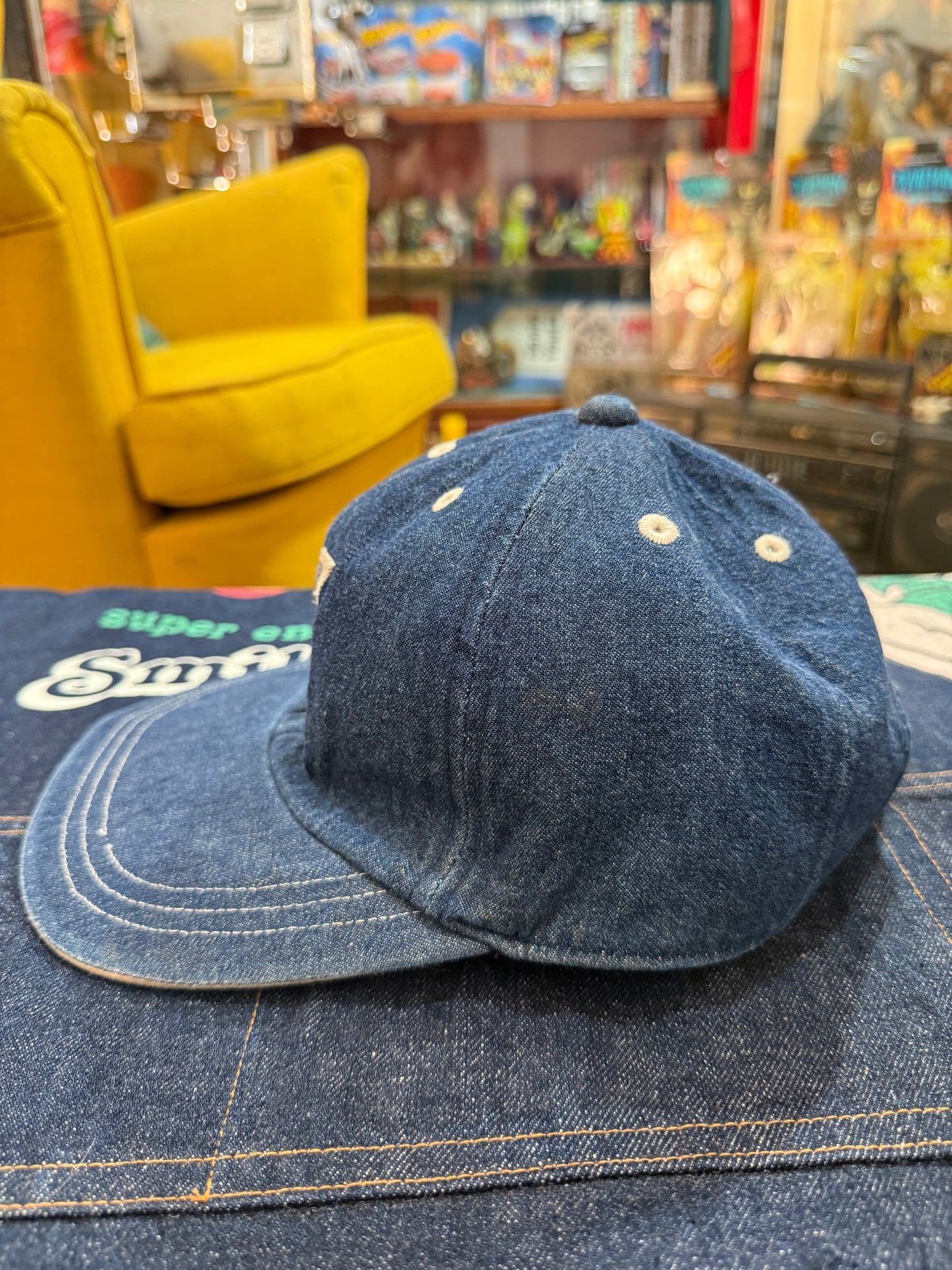 Vintage Kumikyoku Fam Japan Denim Cap