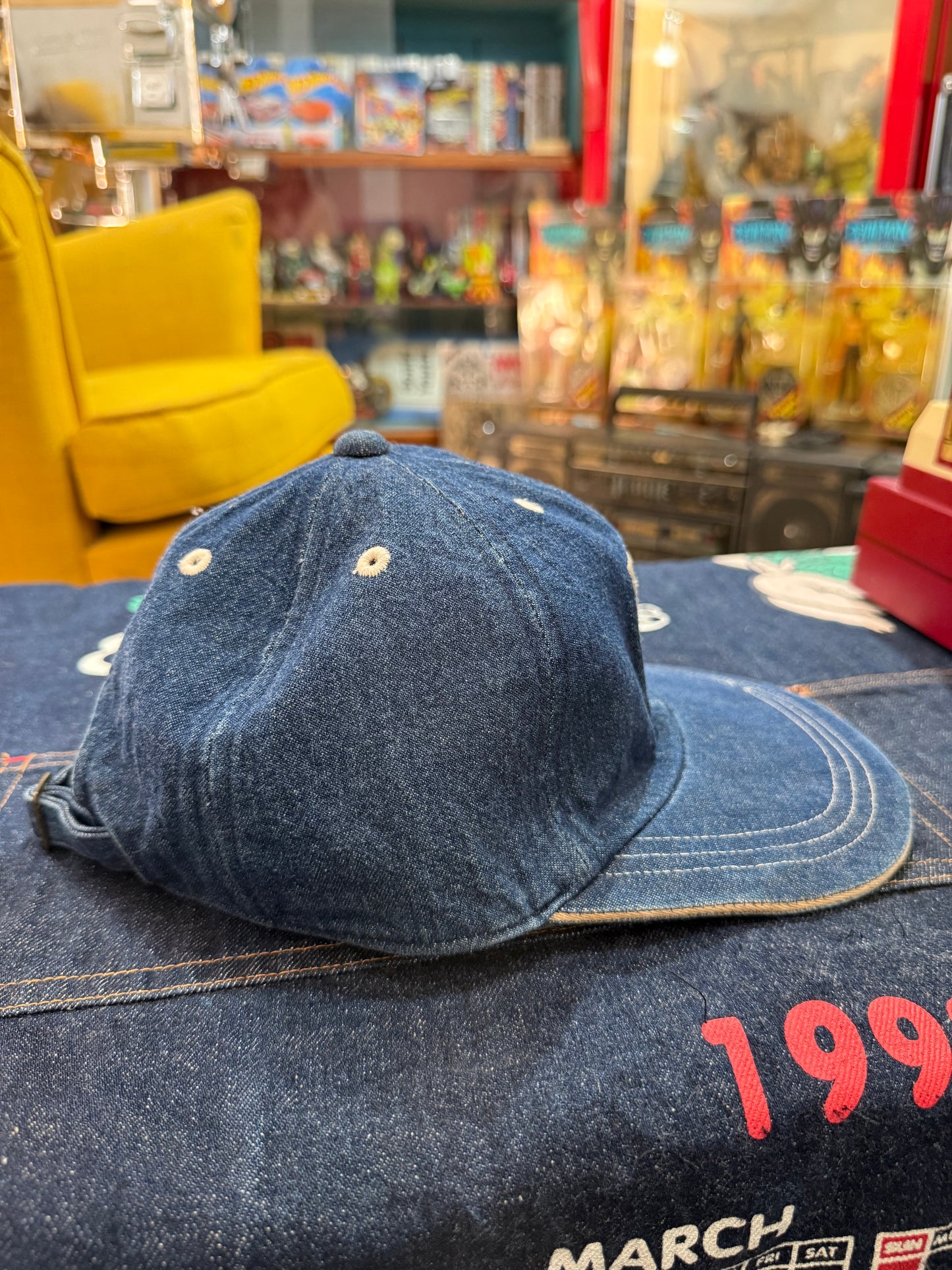 Vintage Kumikyoku Fam Japan Denim Cap
