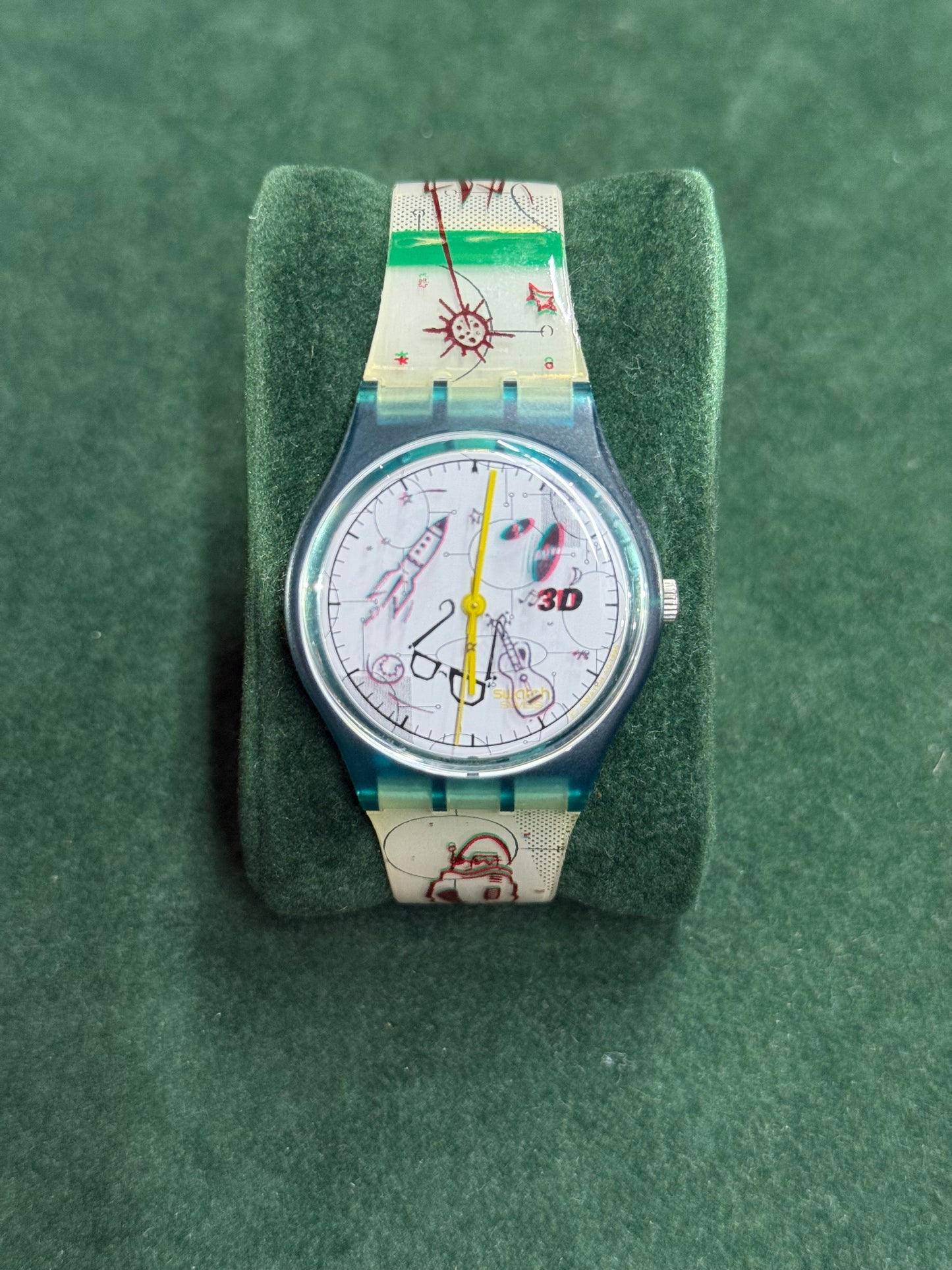 Vintage Swatch “3D Experience” AG 1996 Watch
