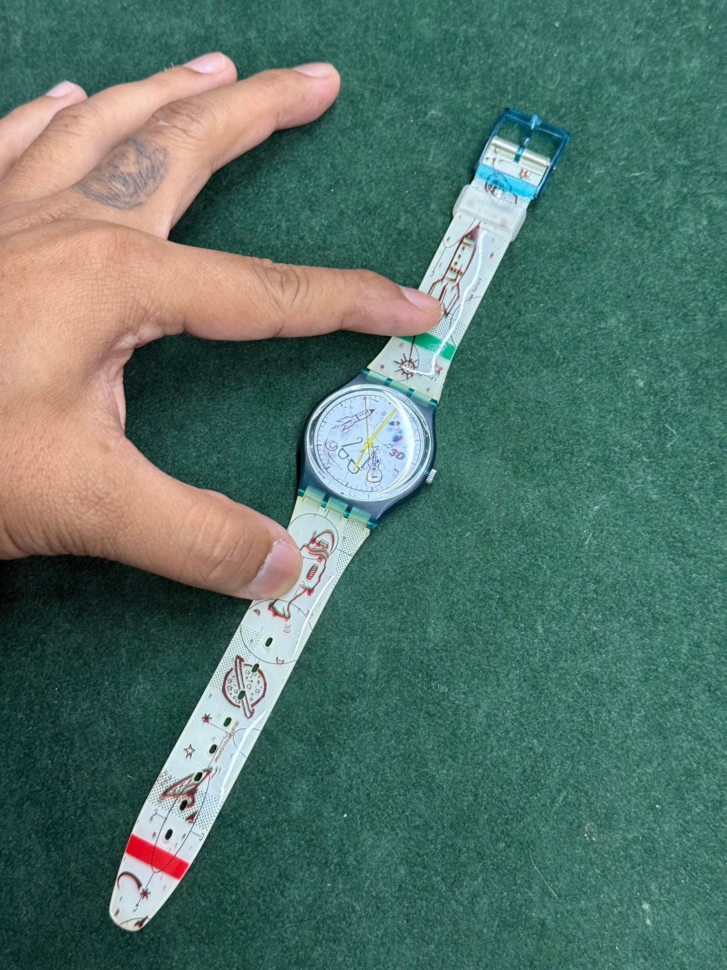Vintage Swatch “3D Experience” AG 1996 Watch
