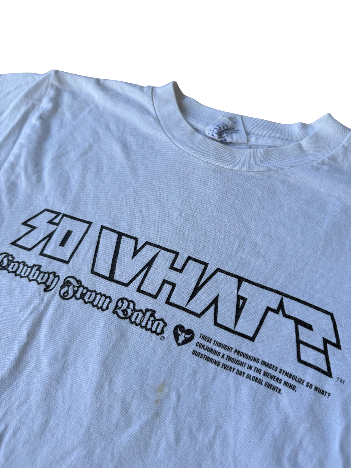 Vintage 1990s So What? “Cowboy From Baka” Kids T-Shirt Made in USA