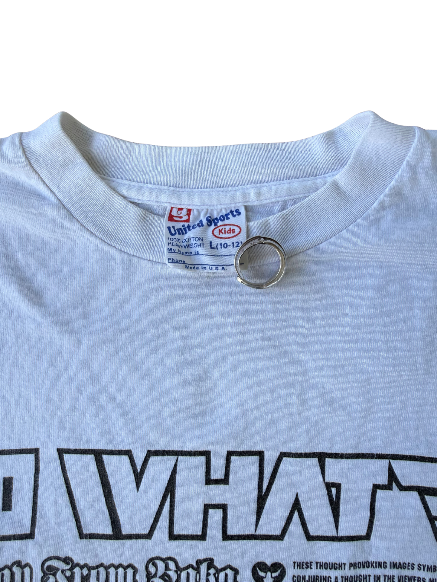 Vintage 1990s So What? “Cowboy From Baka” Kids T-Shirt Made in USA