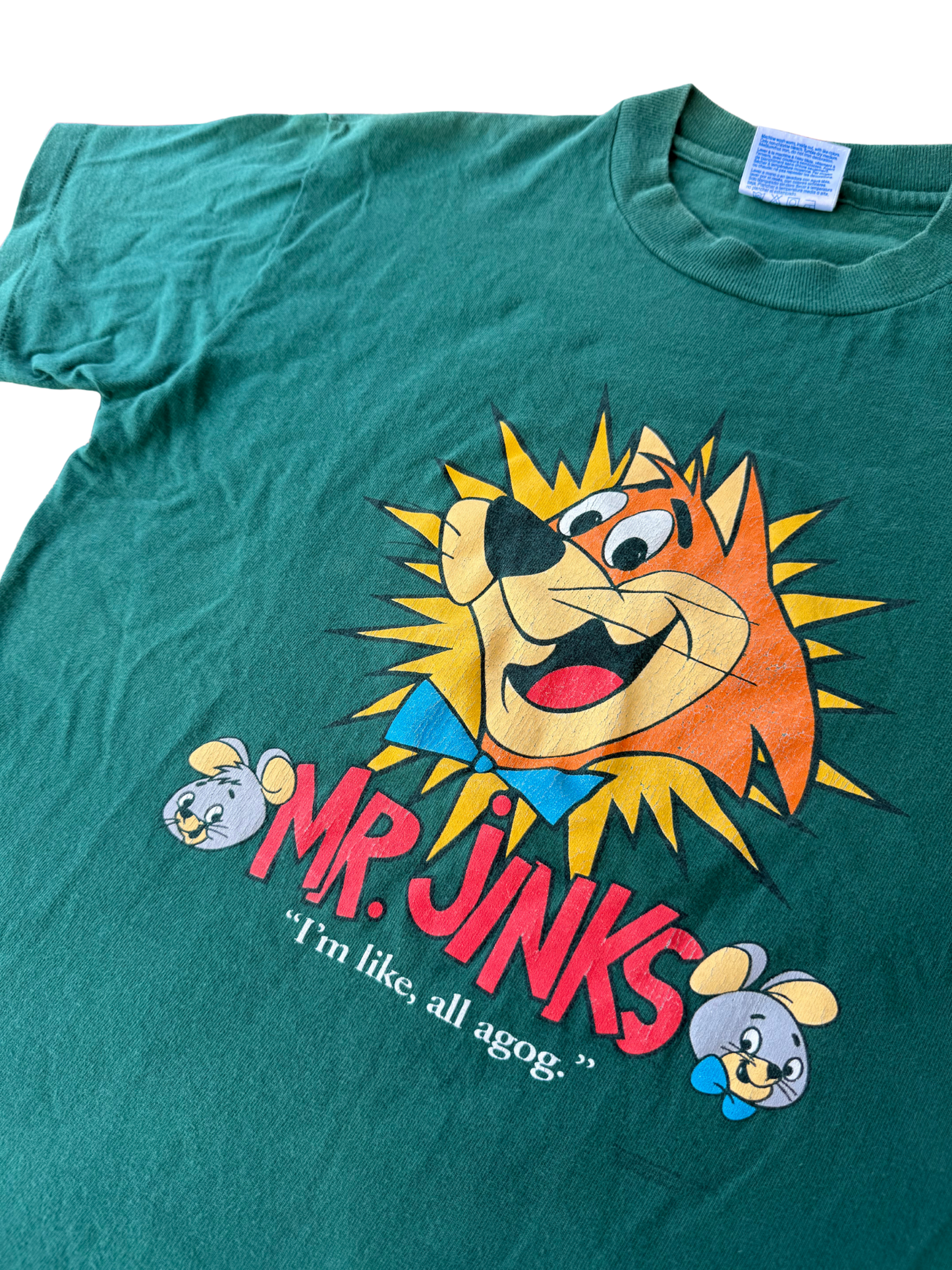 Vintage 1990s Hanna-Barbera “Mr. Jinks” Cartoon T-Shirt Made in USA