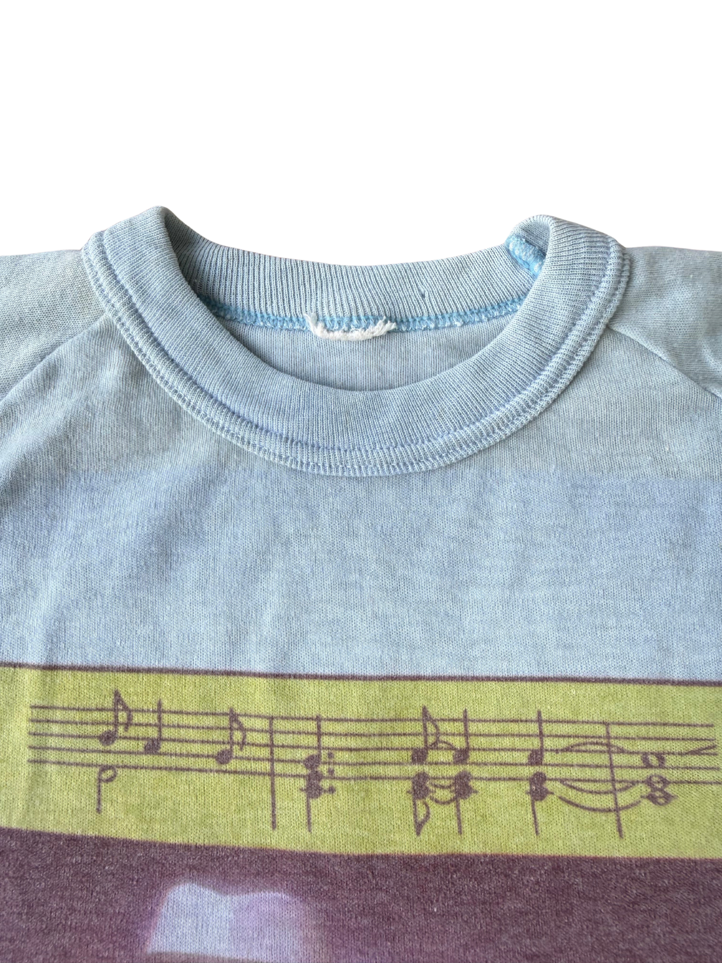 Vintage 1970s ABBA Reg Grundy Productions Raglan Kids T-Shirt RARE