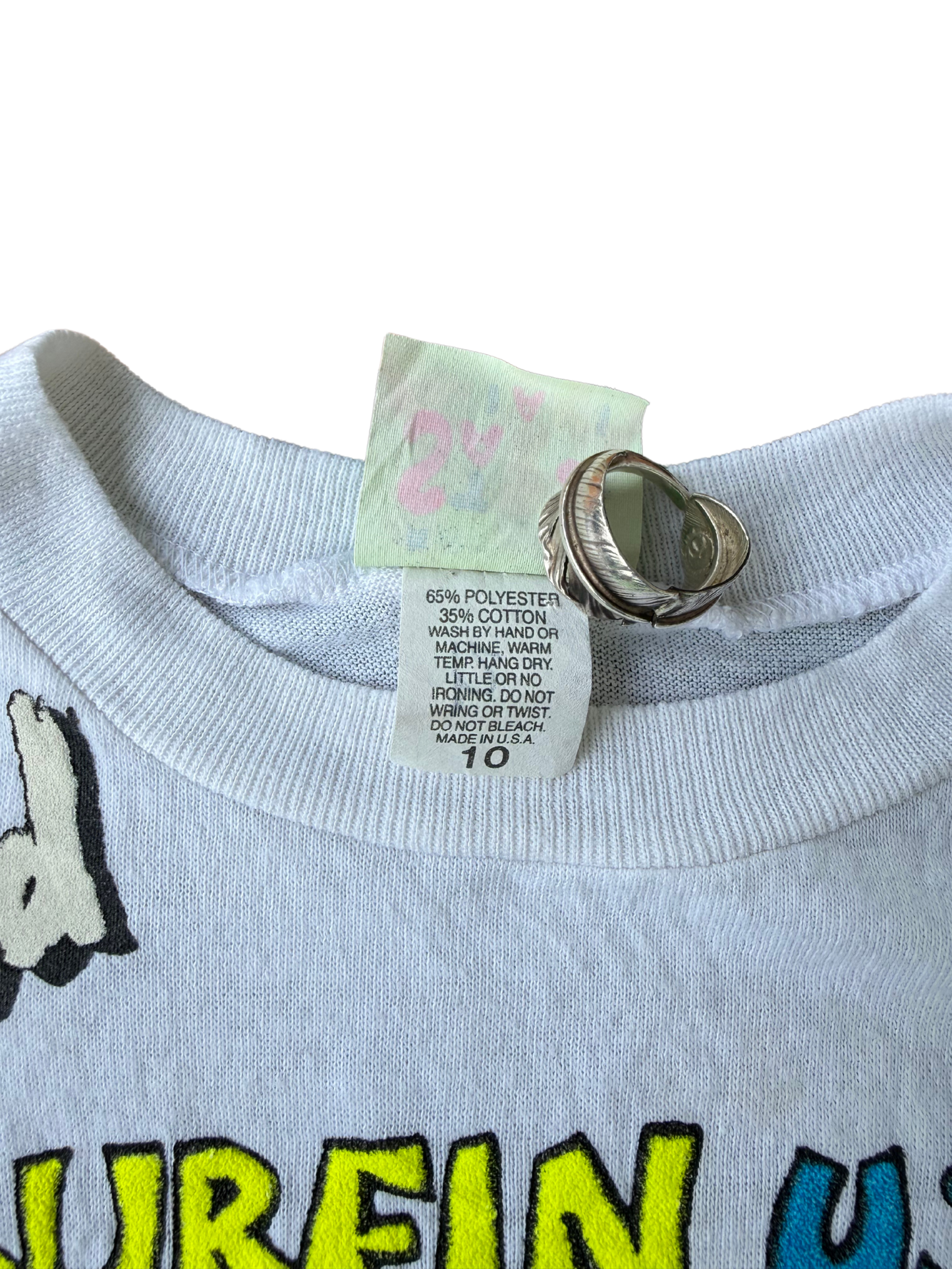 Vintage 1980s Star of Miami “Wildwood Surfin’ USA” Puff Print Kids T-Shirt