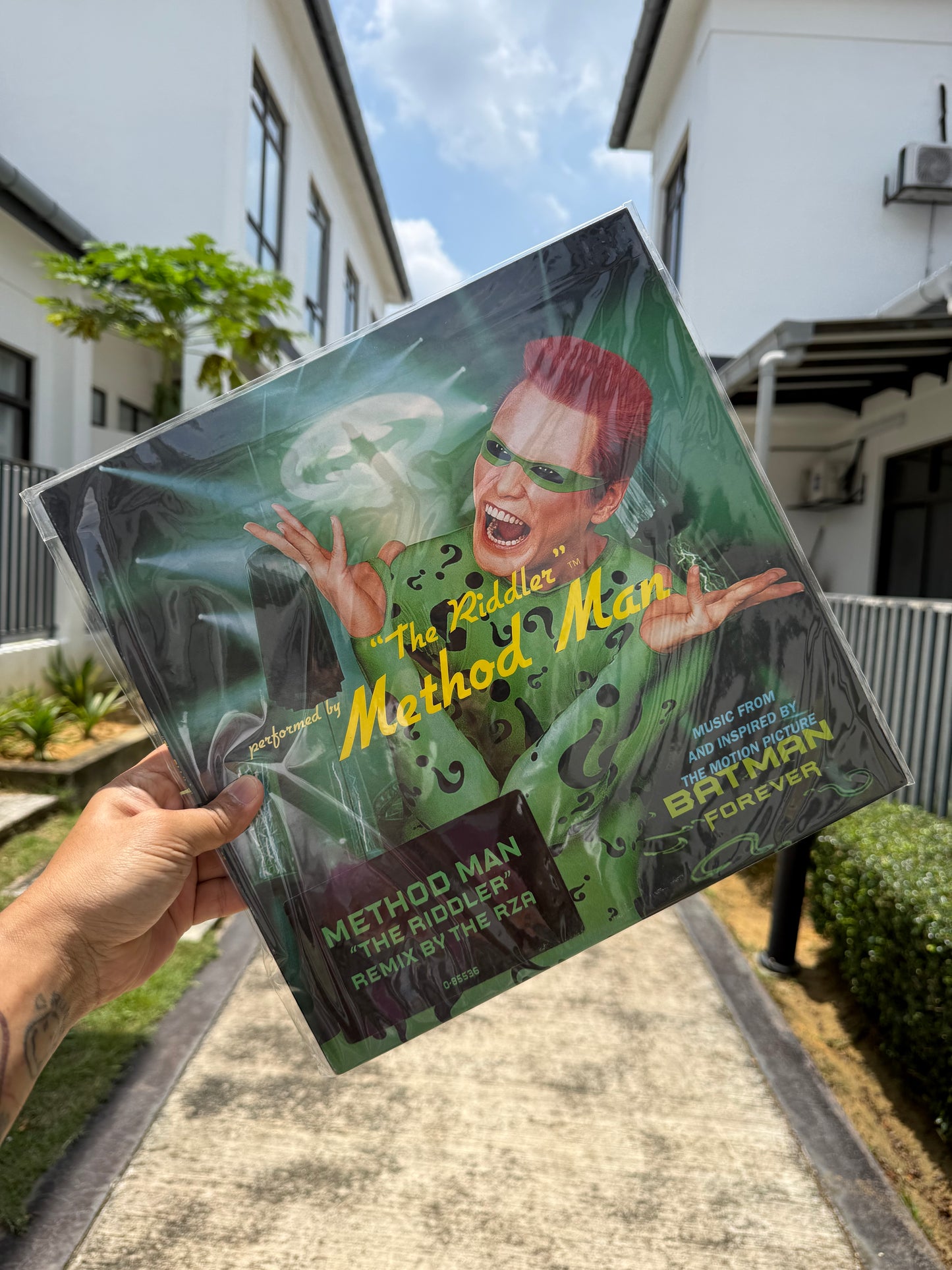 Batman Forever – The Riddler “Method Man” Remix by RZA 12” Vinyl Single