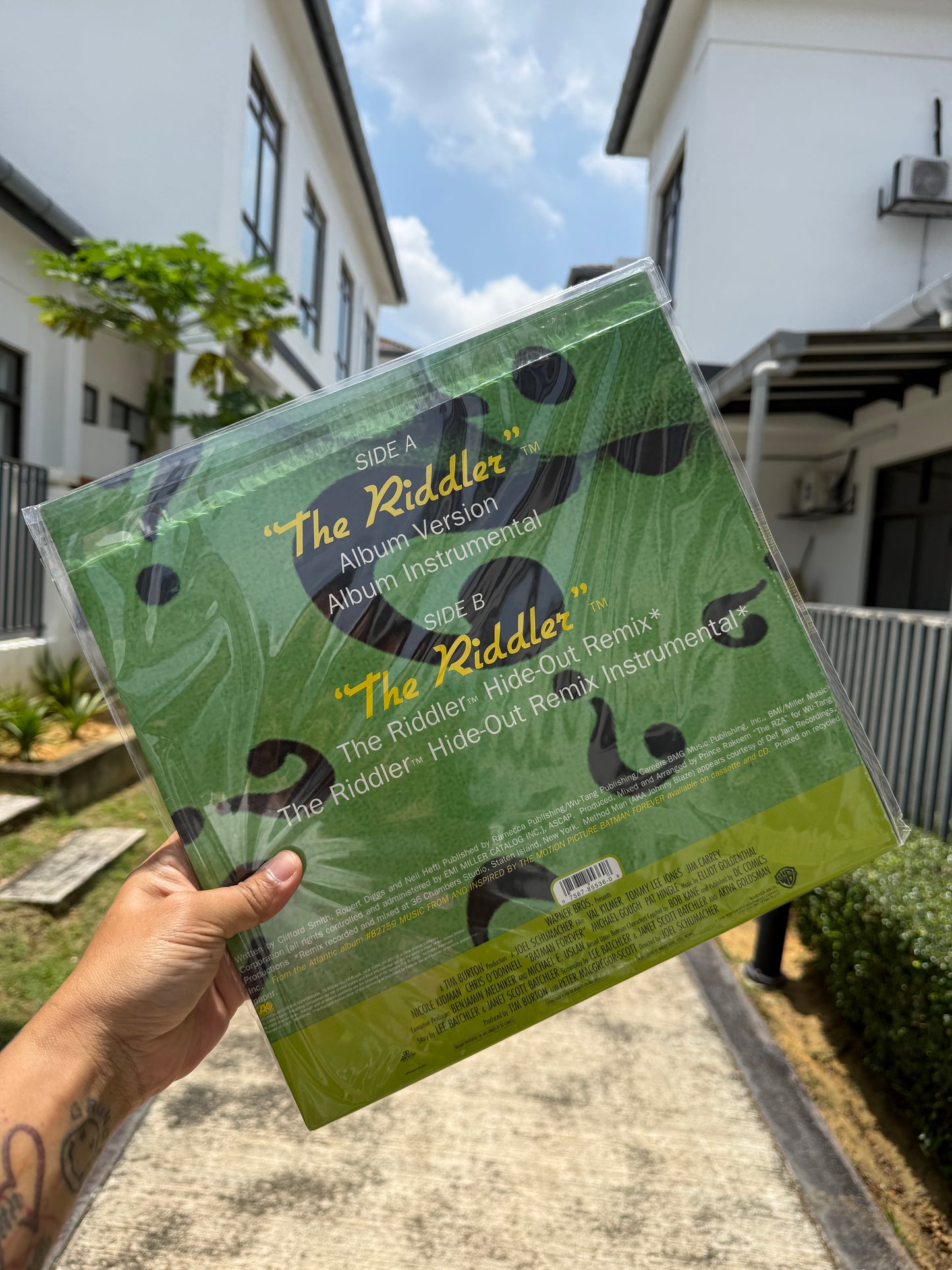 Batman Forever – The Riddler “Method Man” Remix by RZA 12” Vinyl Single