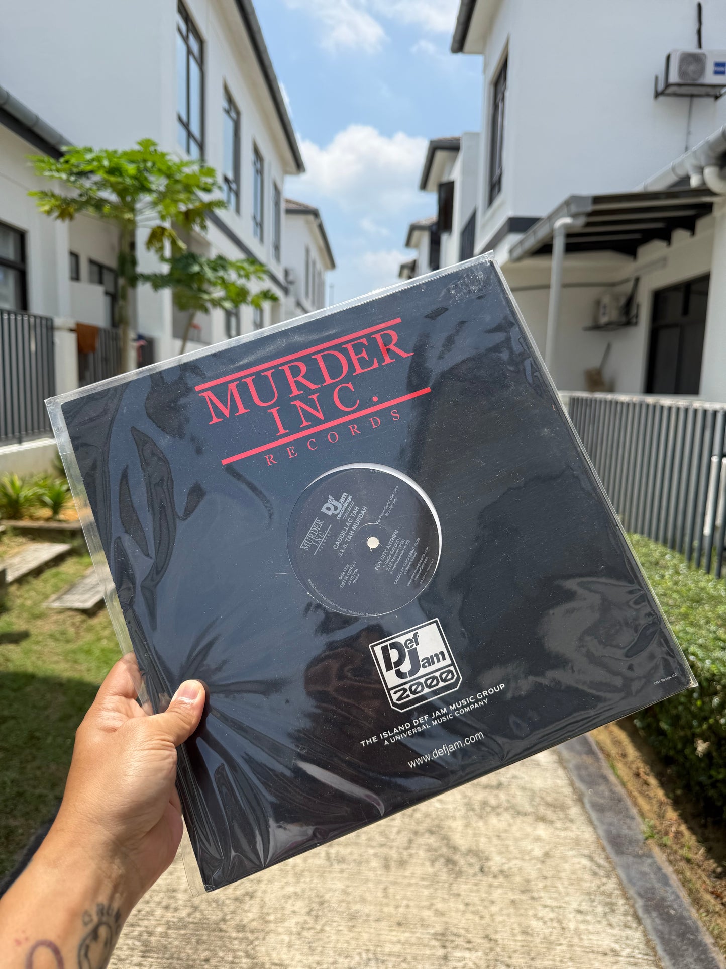 Cadillac Tah – POV City Anthem 12” Hip Hop Vinyl Murder Inc Def Jam