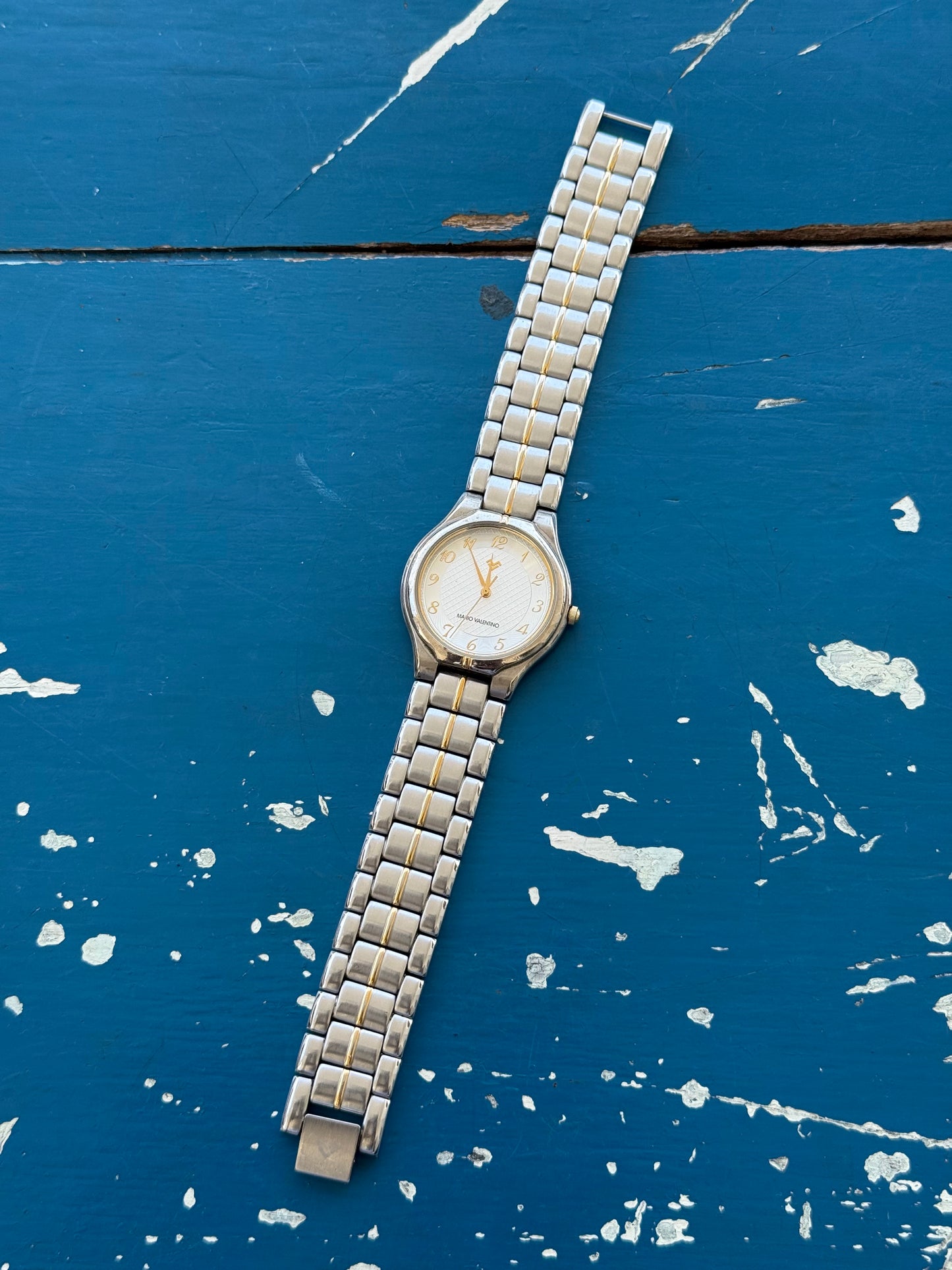Vintage Mario Valentino Duo Tone Watch