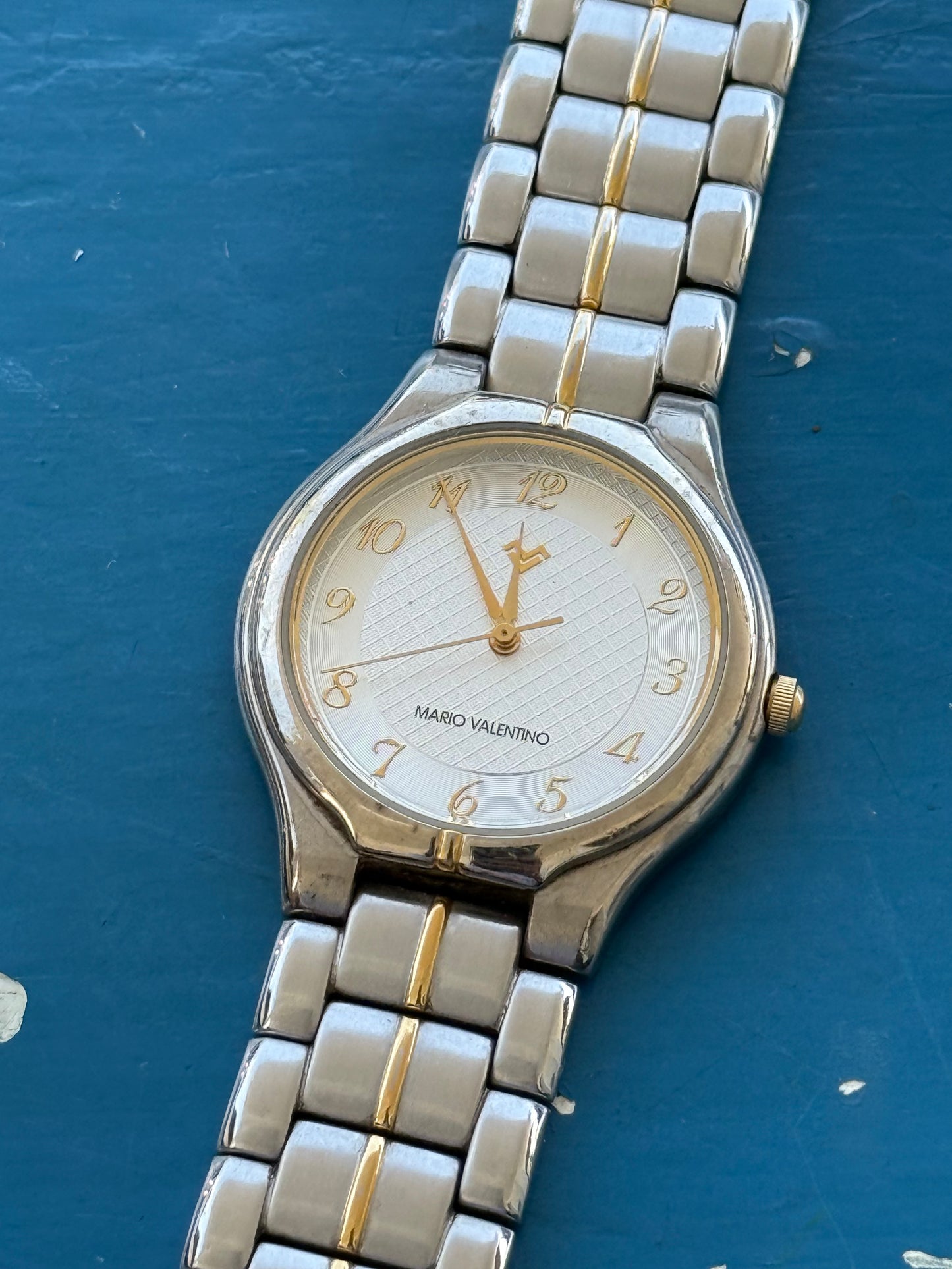 Vintage Mario Valentino Duo Tone Watch