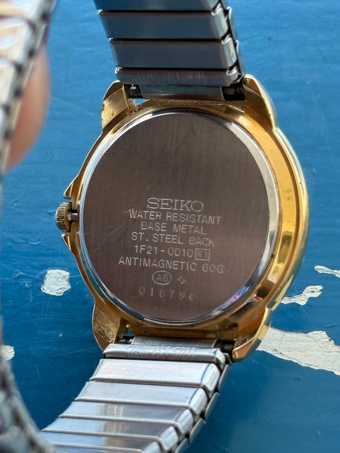 Vintage Seiko Avenue Gold Tone Watch