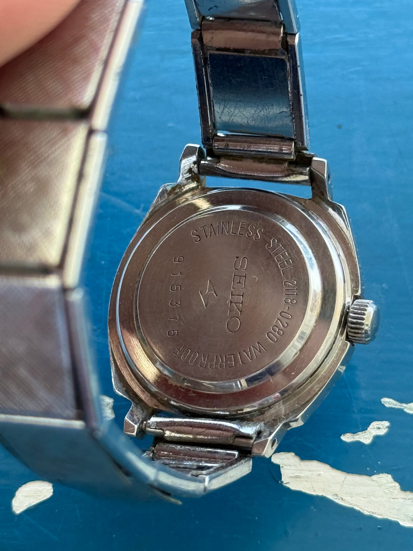 Vintage 80s Seiko Chorus 21 Jewels Mechanical Watch