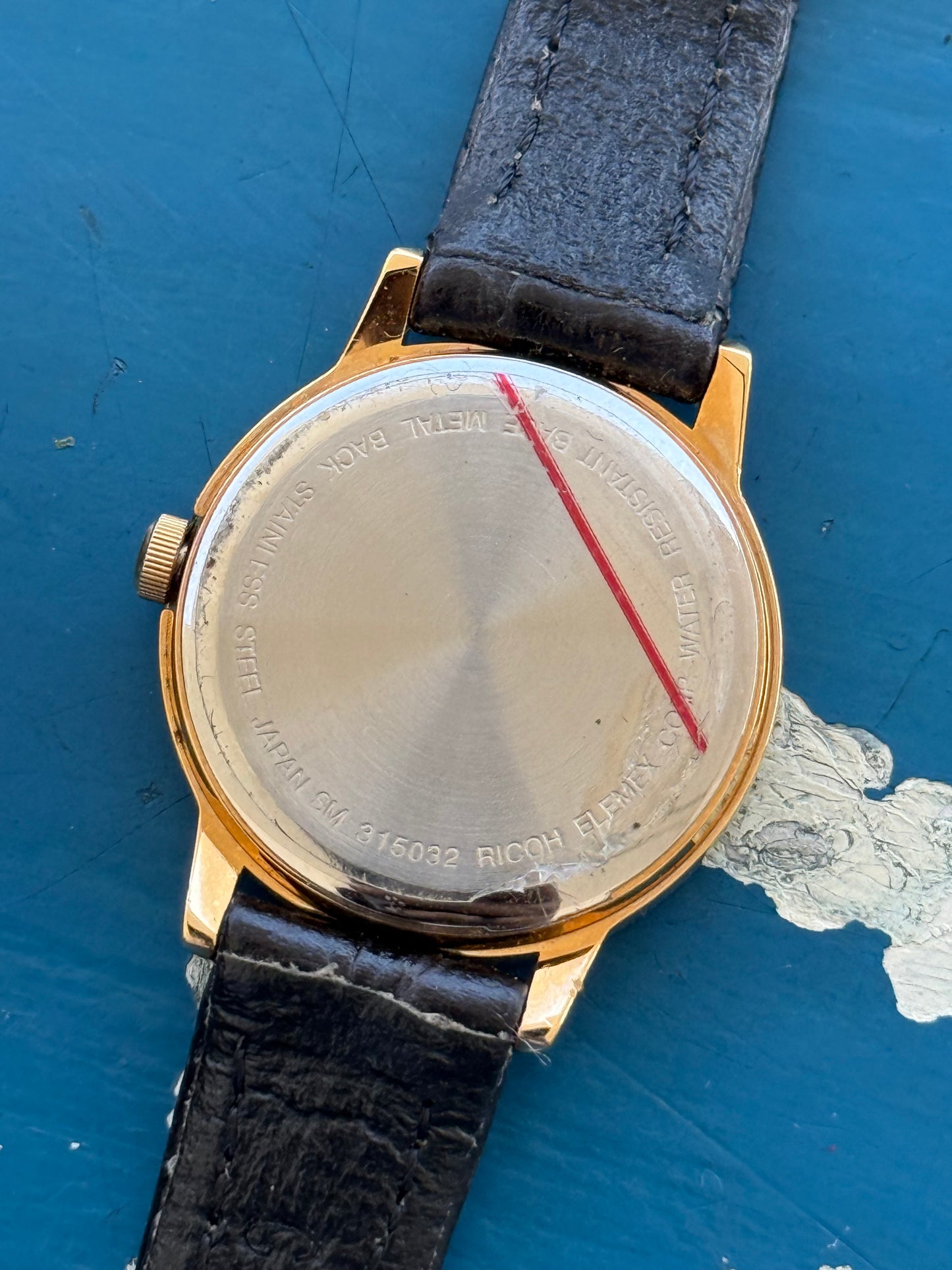 Vintage Ricoh Gold Tone Women Watch