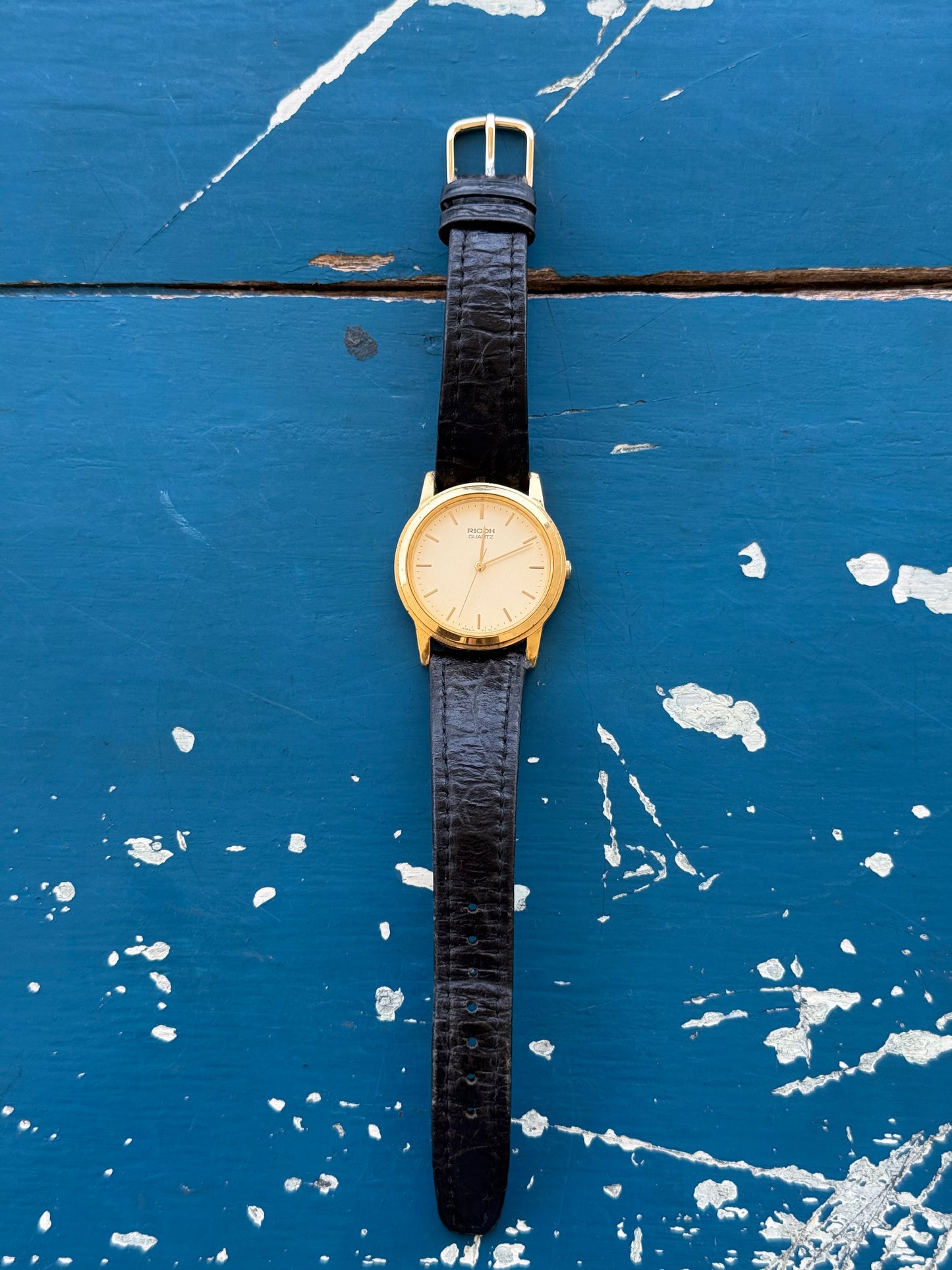Vintage Ricoh Gold Tone Watch
