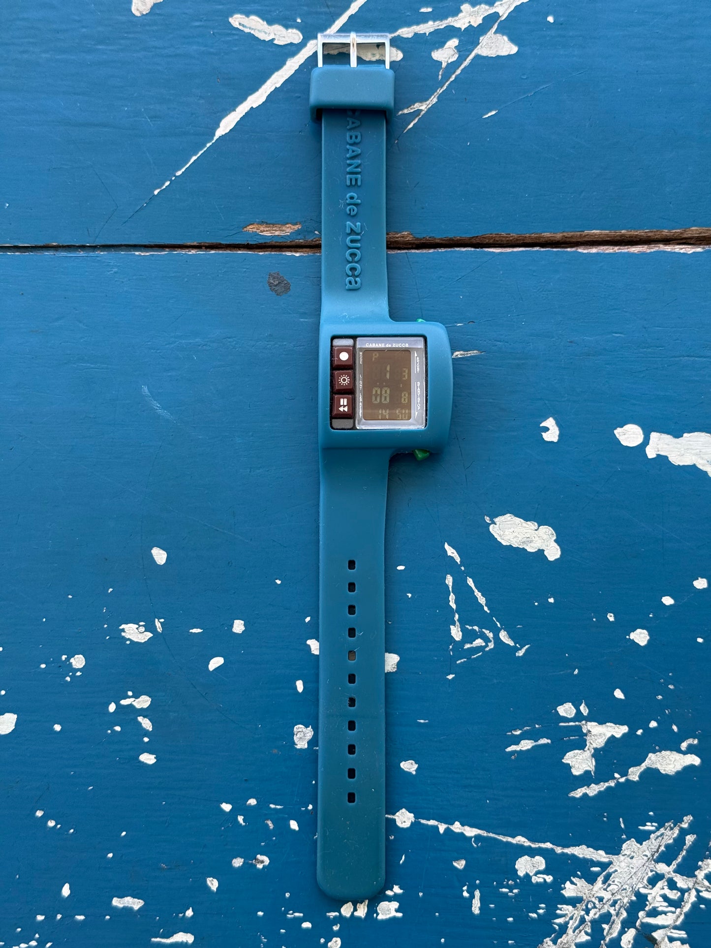Vintage Cabane De Zucca Seiko Digital Watch