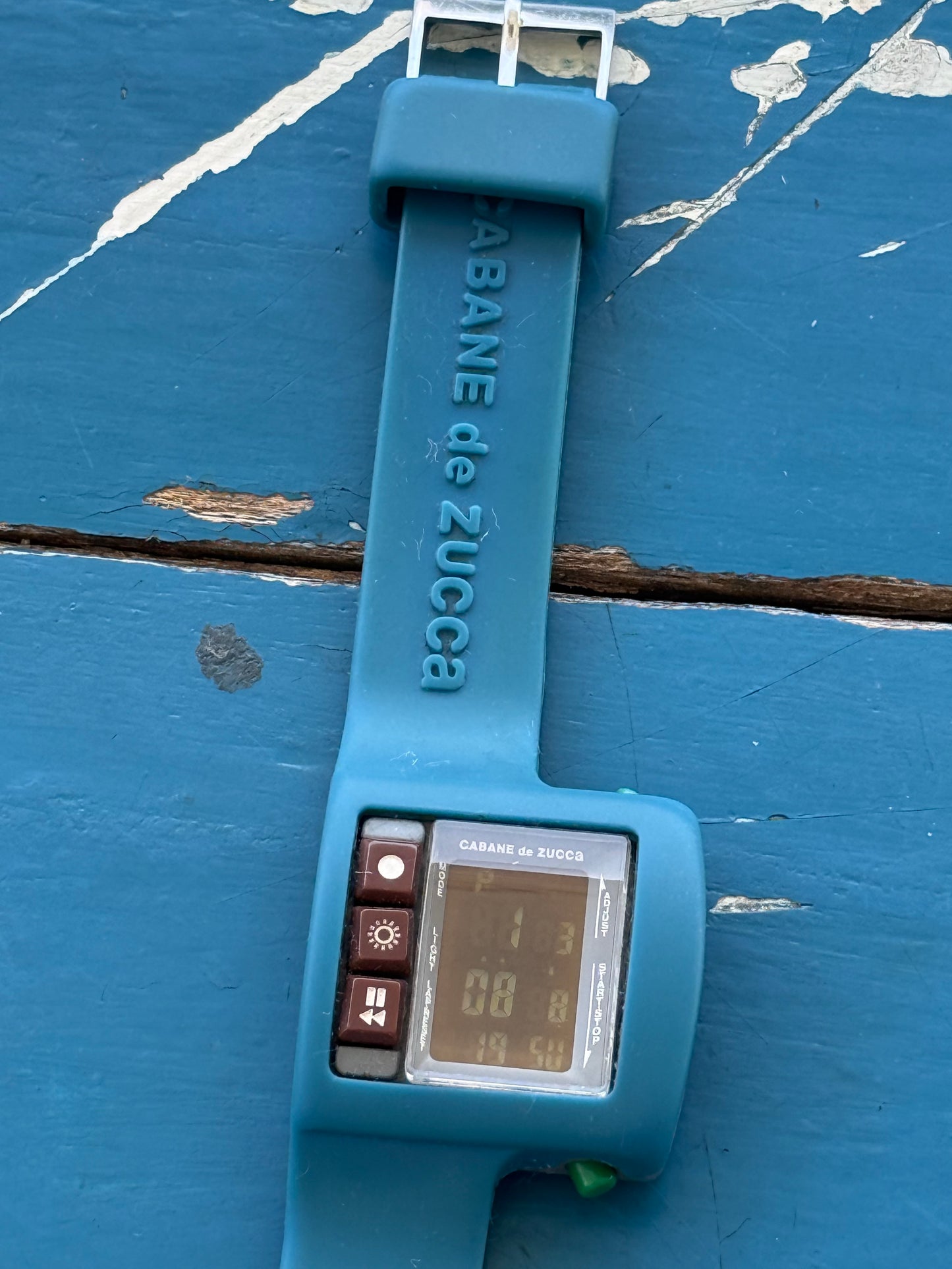 Vintage Cabane De Zucca Seiko Digital Watch