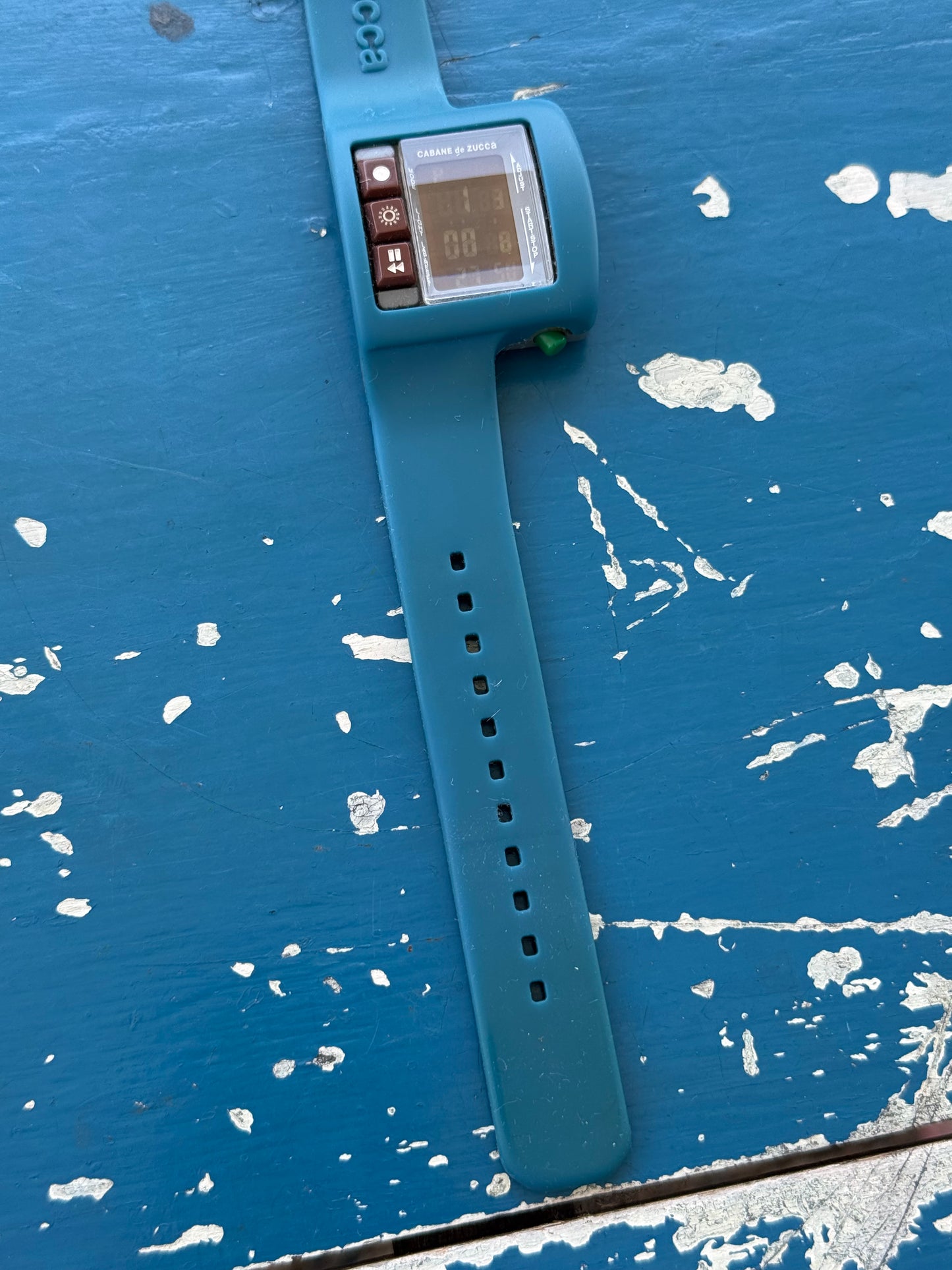 Vintage Cabane De Zucca Seiko Digital Watch