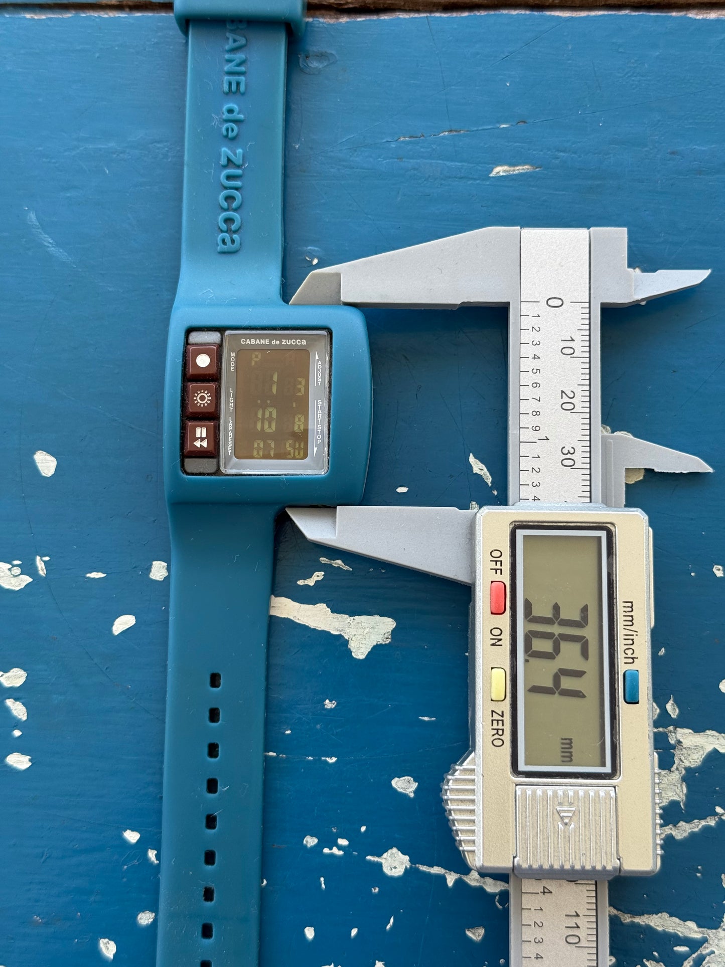 Vintage Cabane De Zucca Seiko Digital Watch