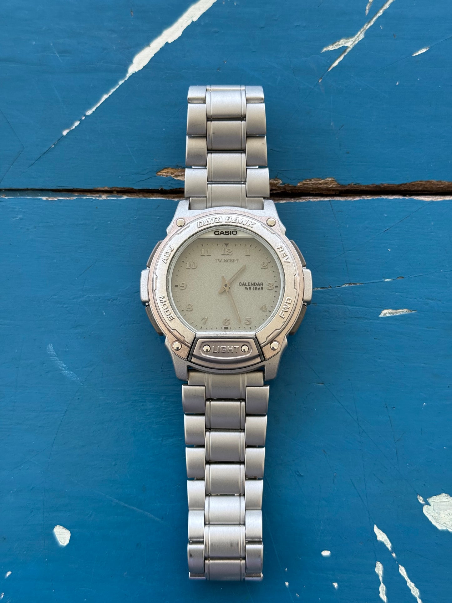 Vintage Casio Data Bank ABX-64 Digital Watch