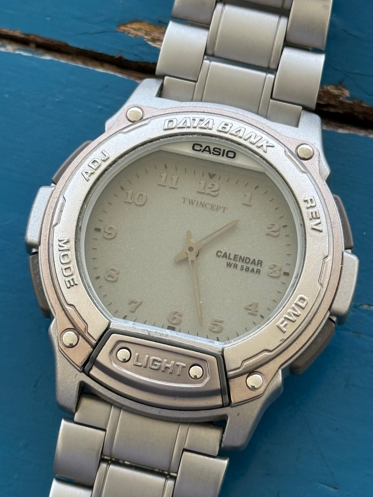 Vintage Casio Data Bank ABX-64 Digital Watch
