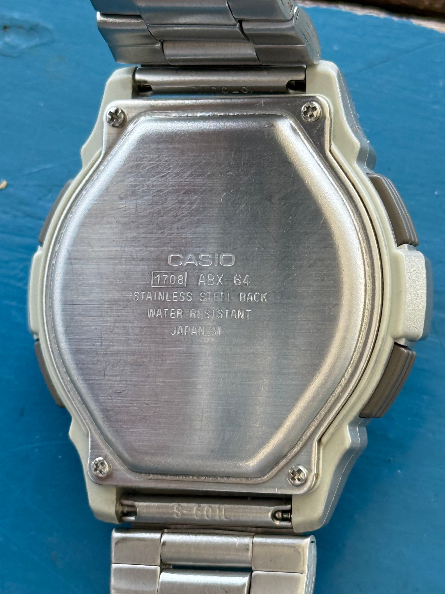 Vintage Casio Data Bank ABX-64 Digital Watch