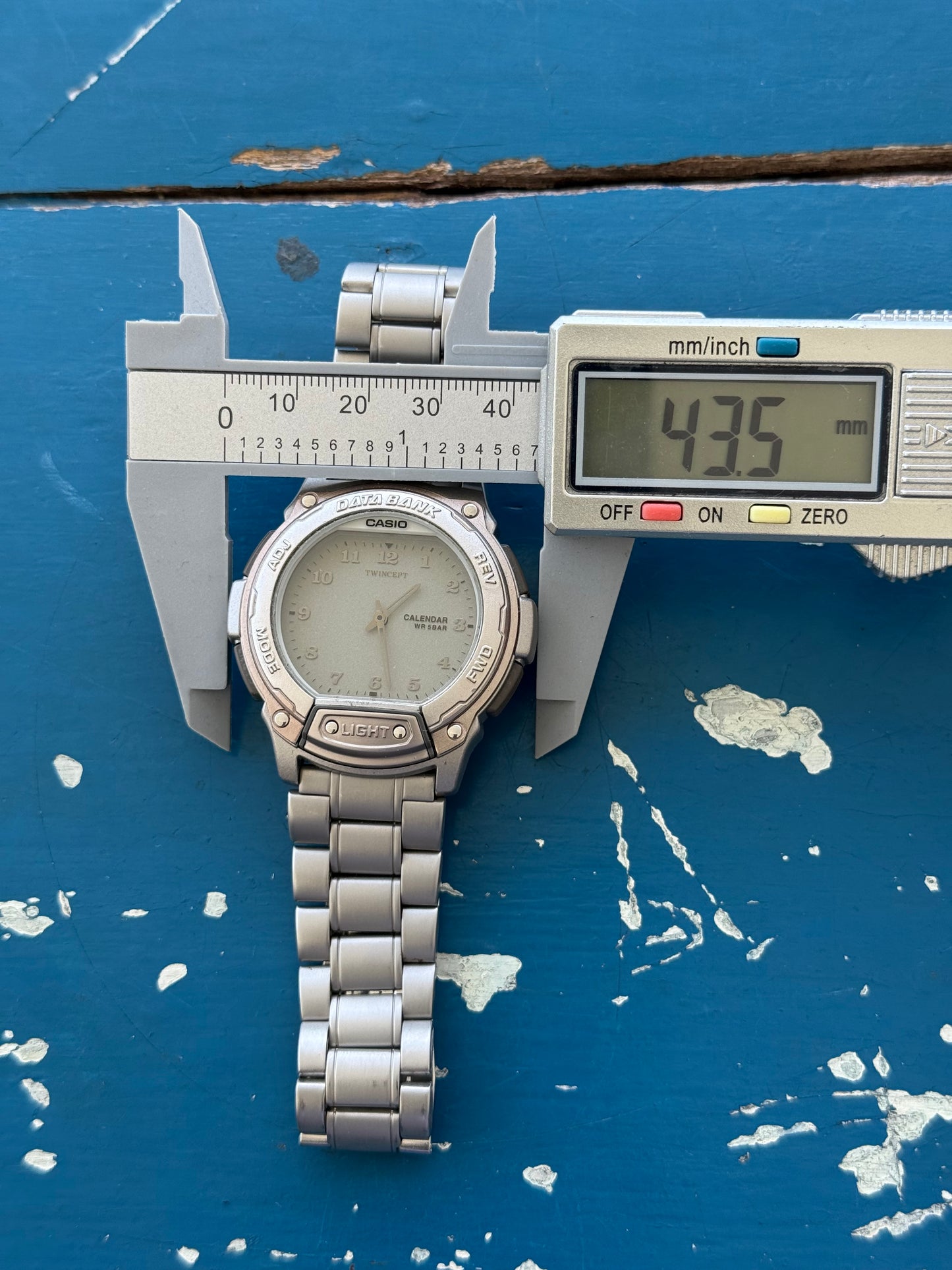 Vintage Casio Data Bank ABX-64 Digital Watch