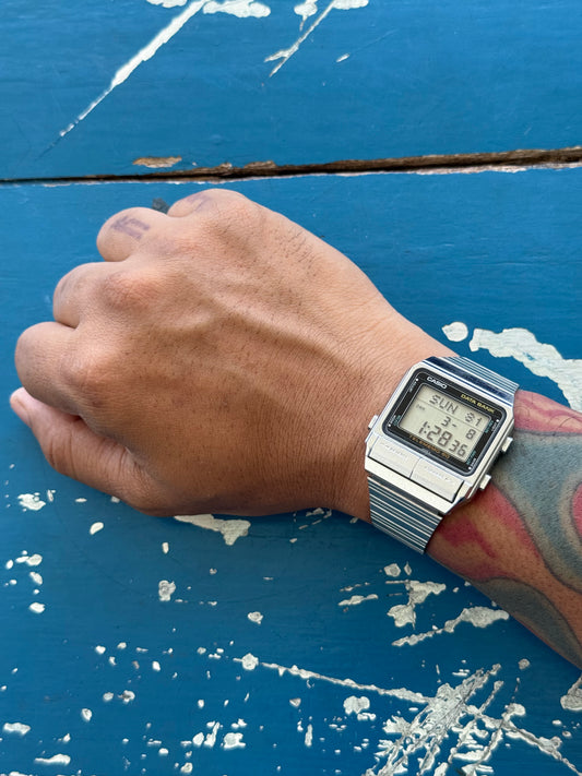 Vintage 80s Casio Data Bank DB-500 Digital Watch