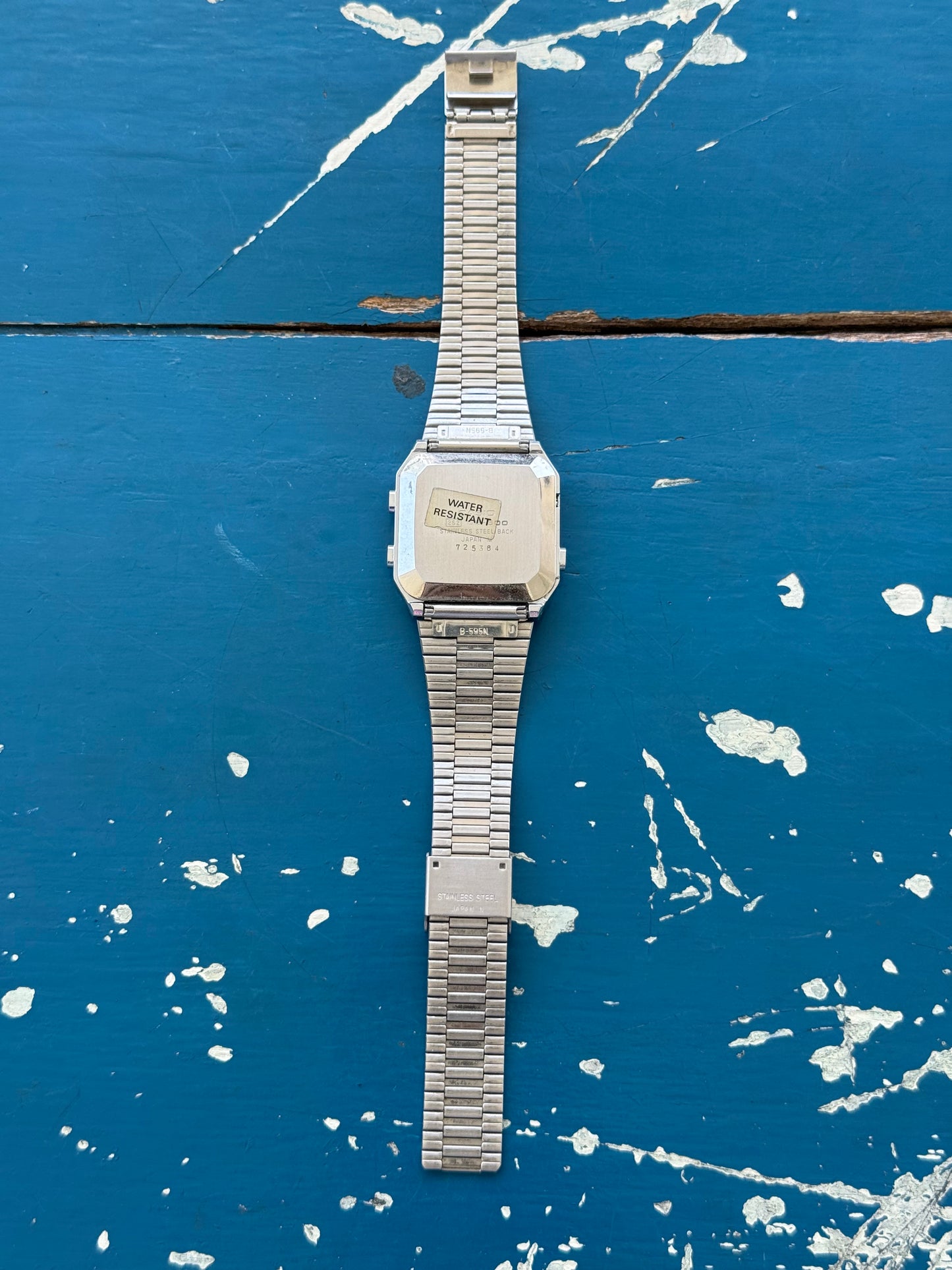 Vintage 80s Casio Data Bank DB-500 Digital Watch