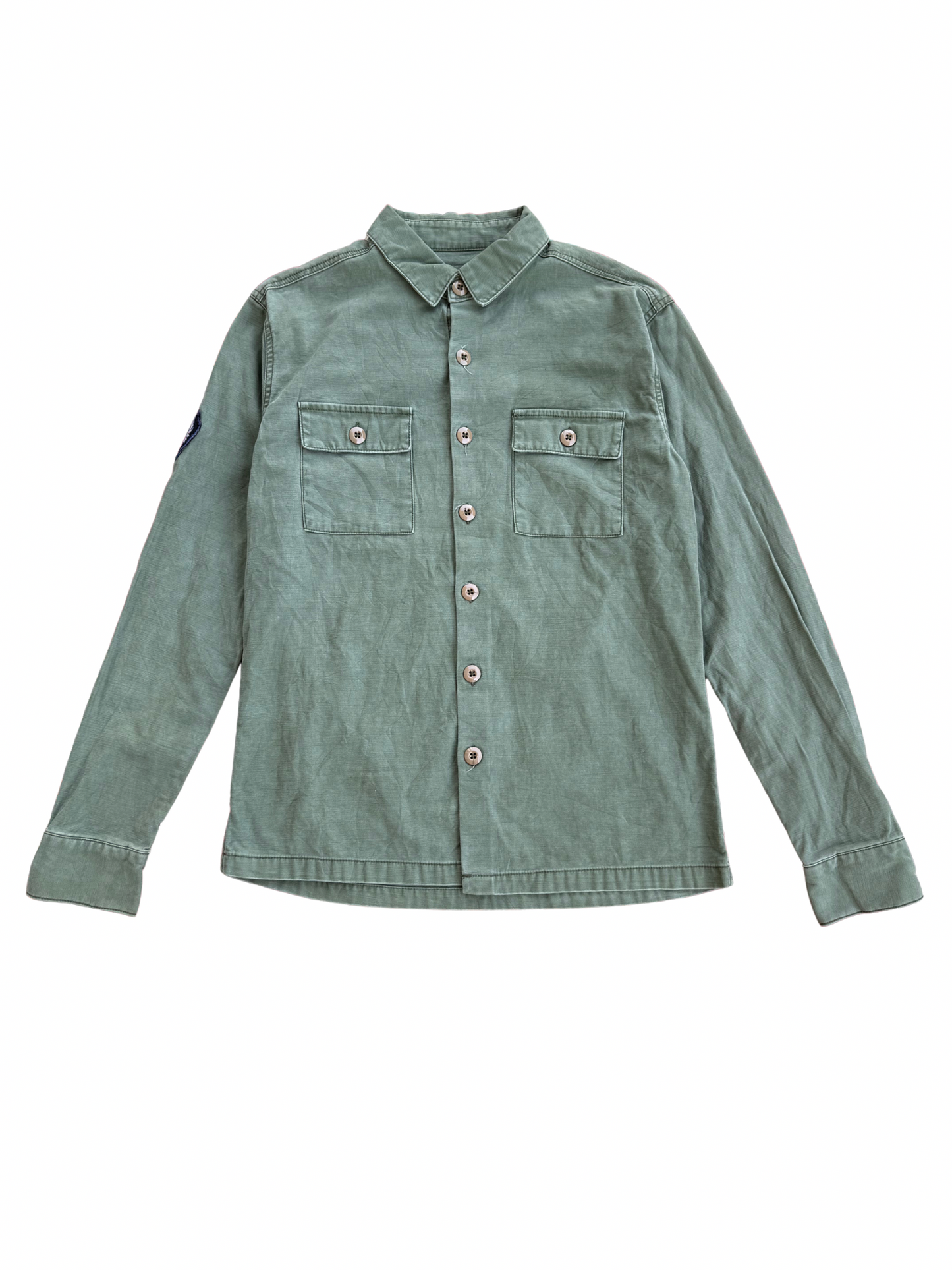 Vintage 1980s-90s Military Utility Shirt