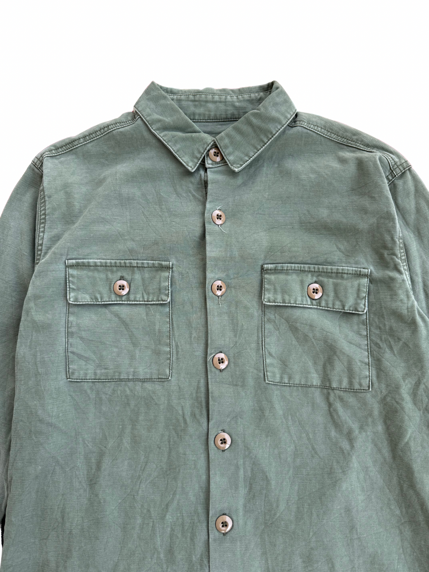 Vintage 1980s-90s Military Utility Shirt