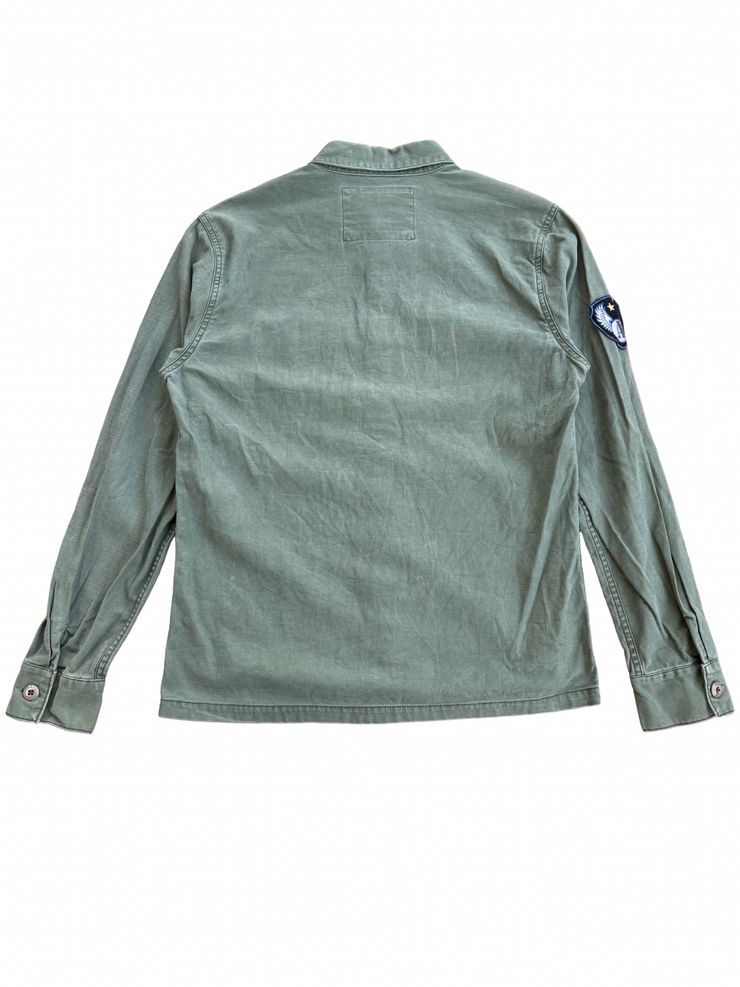 Vintage 1980s-90s Military Utility Shirt