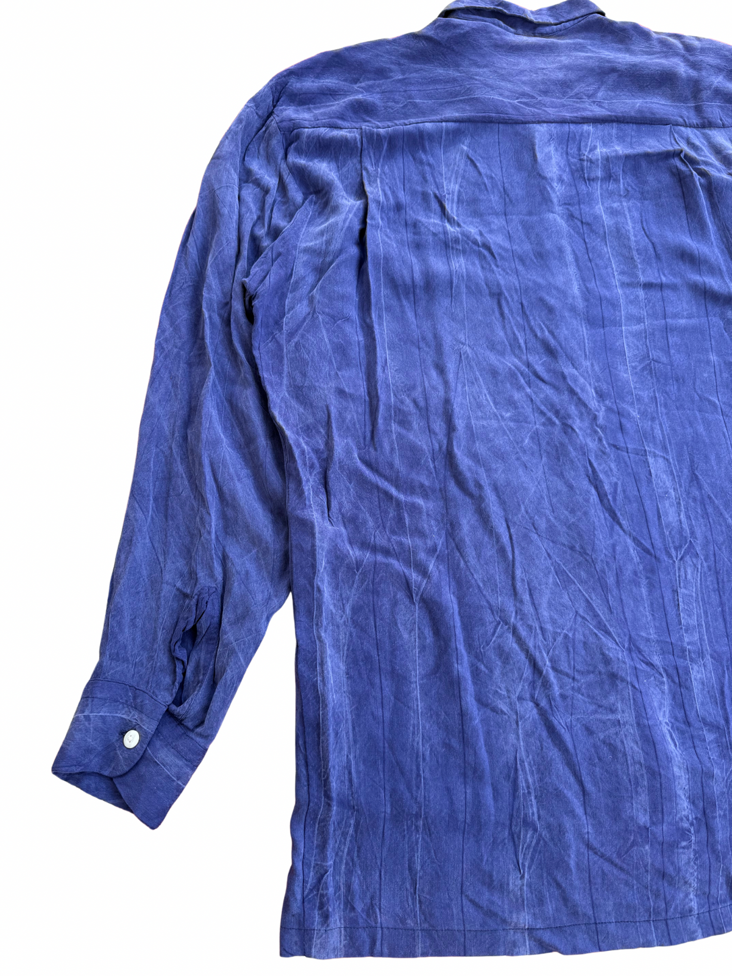 Vintage 1980s David’s Stitch Rayon Western Shirt