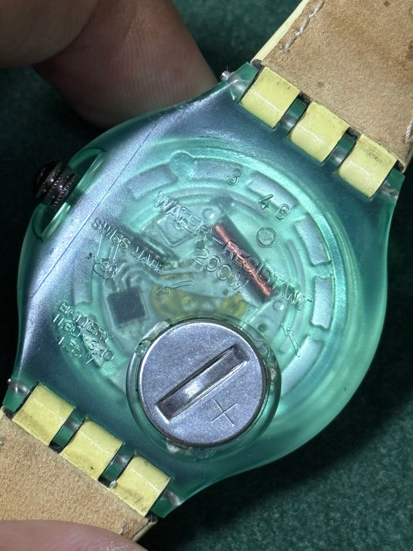 Vintage Swatch Scuba “SWORDFISH” SDG 101 Watch 1990s Swiss Made