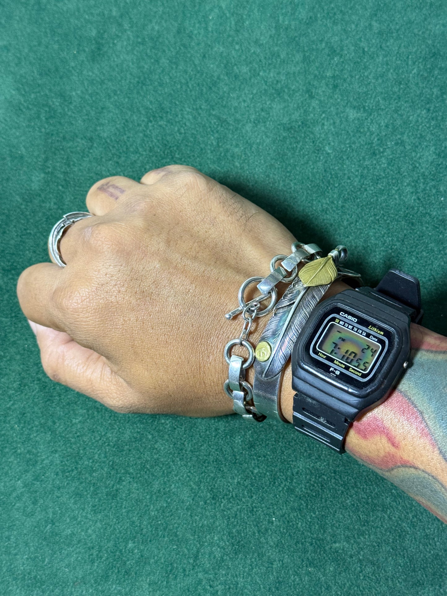 Vintage Casio F-8 Digital Watch 1980s Japan