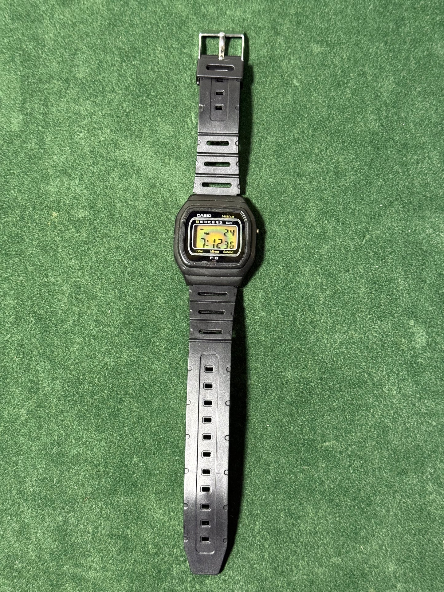 Vintage Casio F-8 Digital Watch 1980s Japan