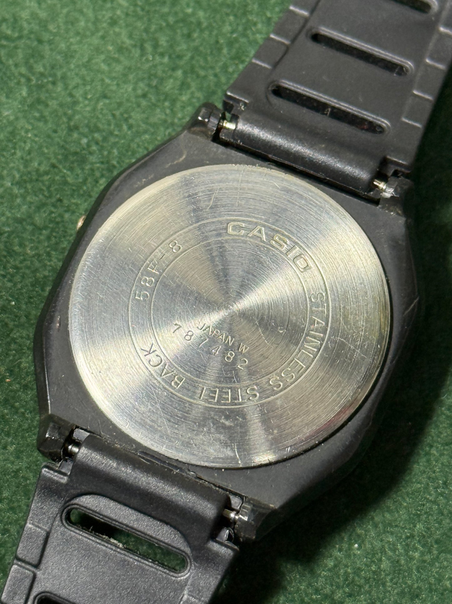 Vintage Casio F-8 Digital Watch 1980s Japan