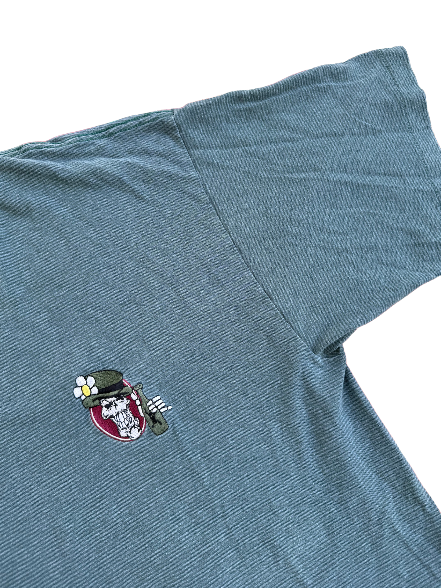 Vintage Bullhead “Flower Soldier” Ribbed Knit Tee