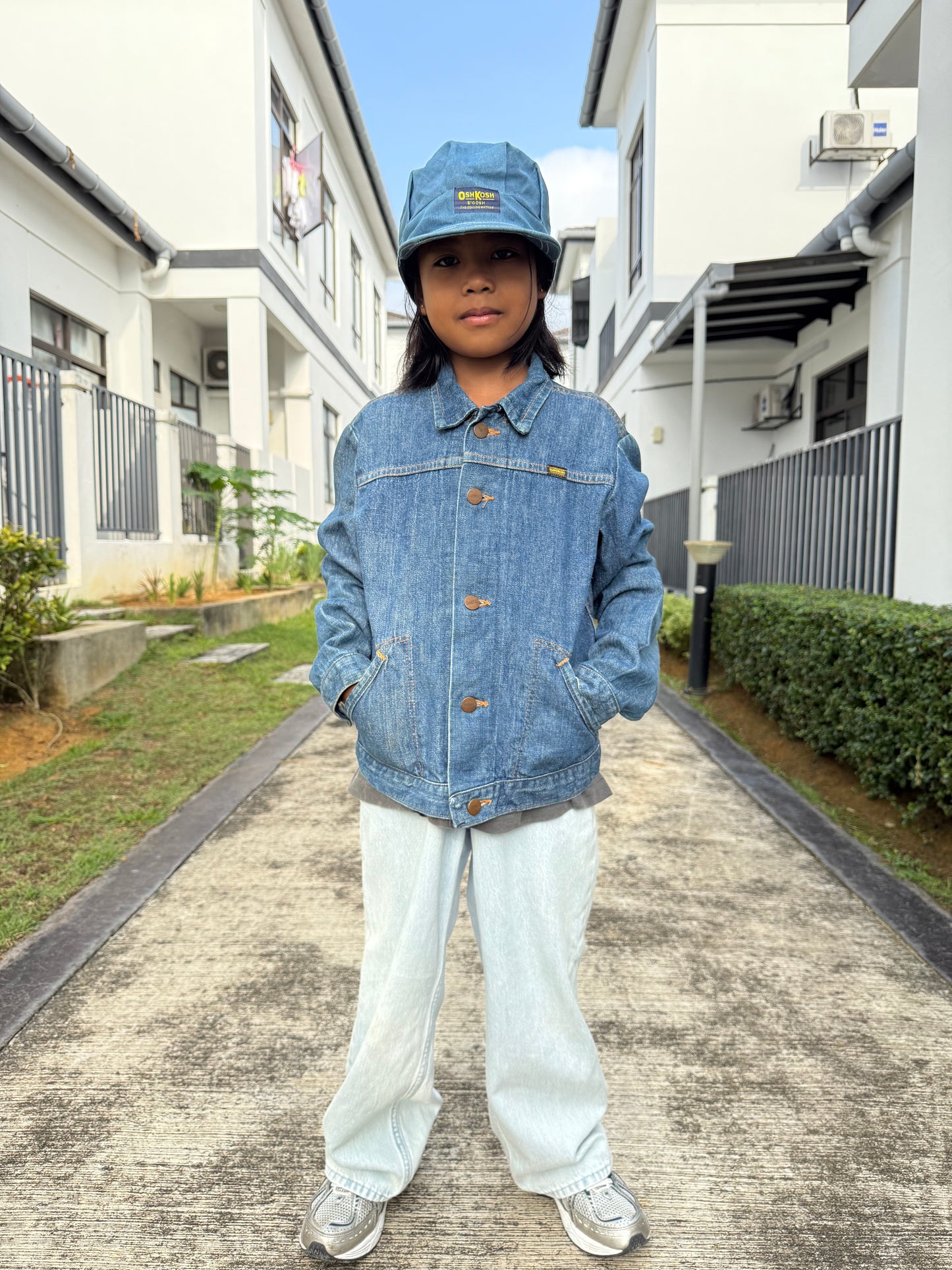 Vintage 1960s–70s Maverick Selvedge Denim Jacket Kids Made in USA