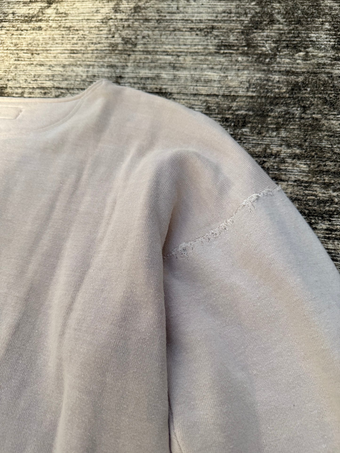 Vintage White Henley Shirt Mother of Pearl Buttons