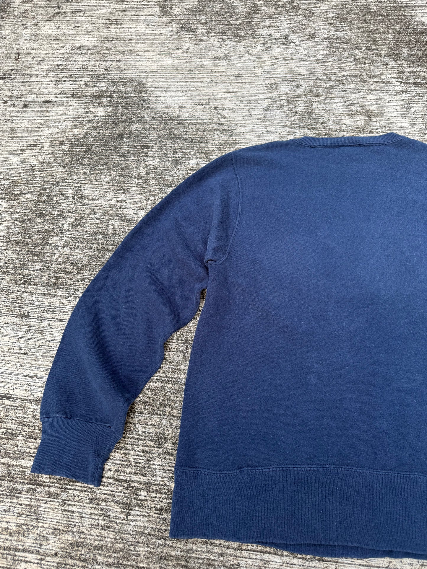 Vintage Champion Yale University Crewneck Sweatshirt Navy Blue