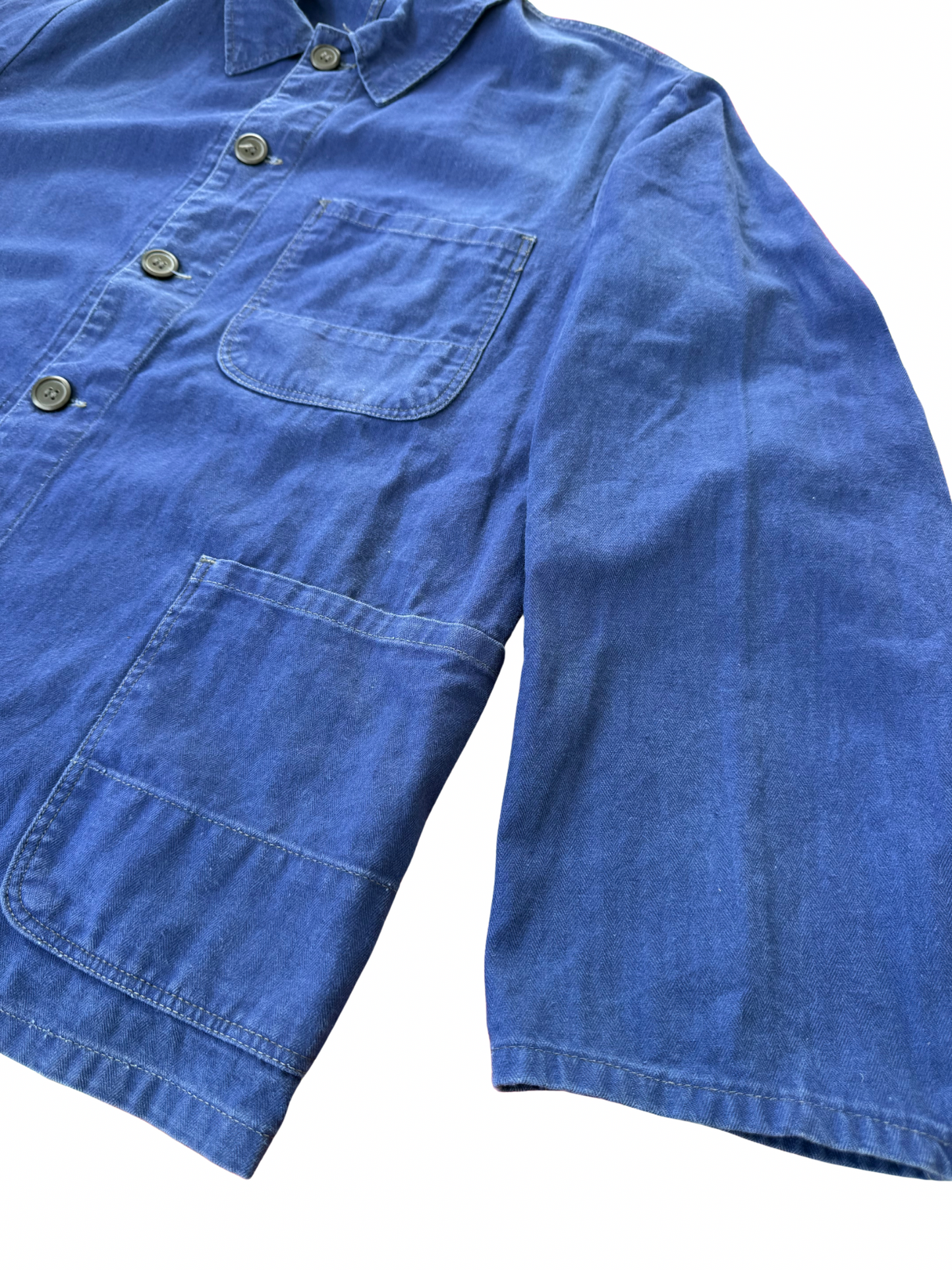 Vintage 1970s West German HBT Chore Jacket Sanfor