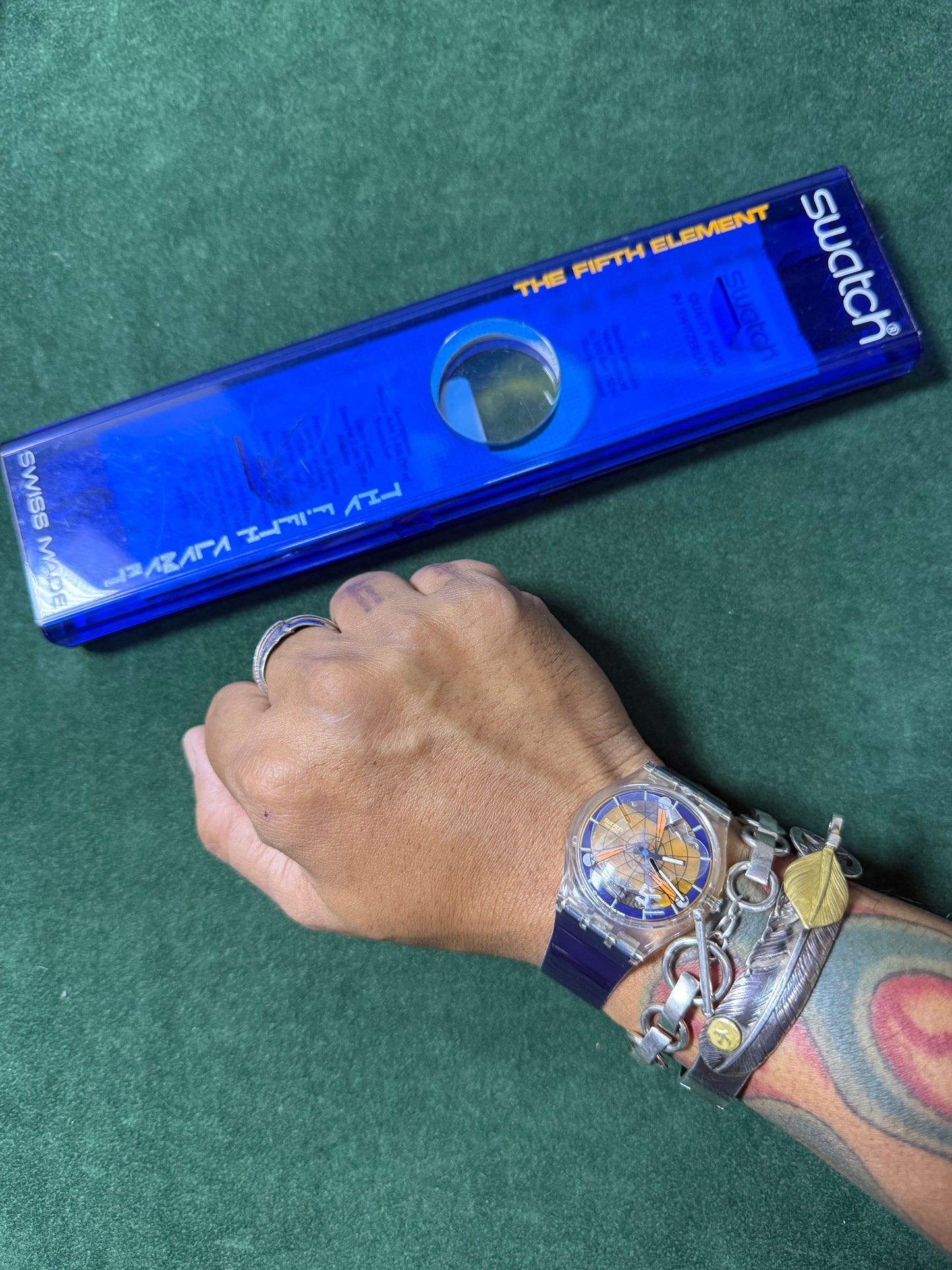 Vintage Swatch AG 1996 “The Fifth Element” Movie Wristwatch NOS