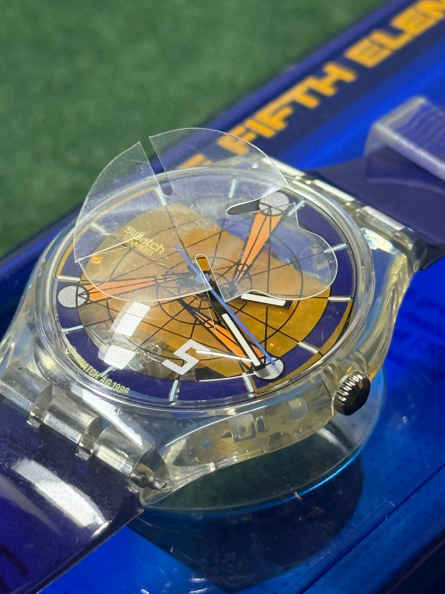 Vintage Swatch AG 1996 “The Fifth Element” Movie Wristwatch NOS