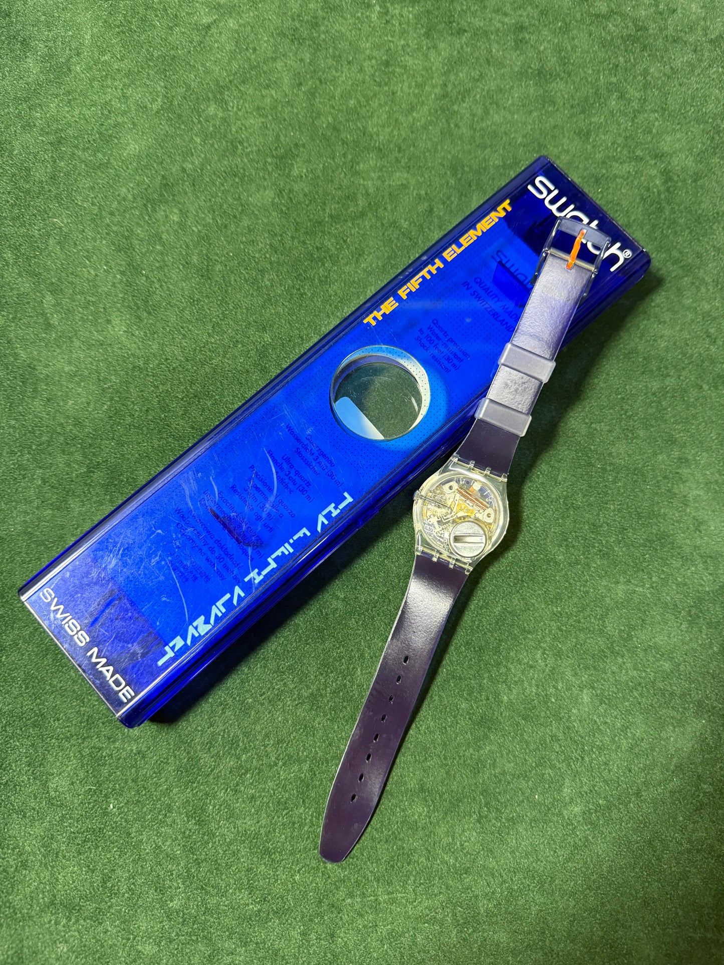 Vintage Swatch AG 1996 “The Fifth Element” Movie Wristwatch NOS