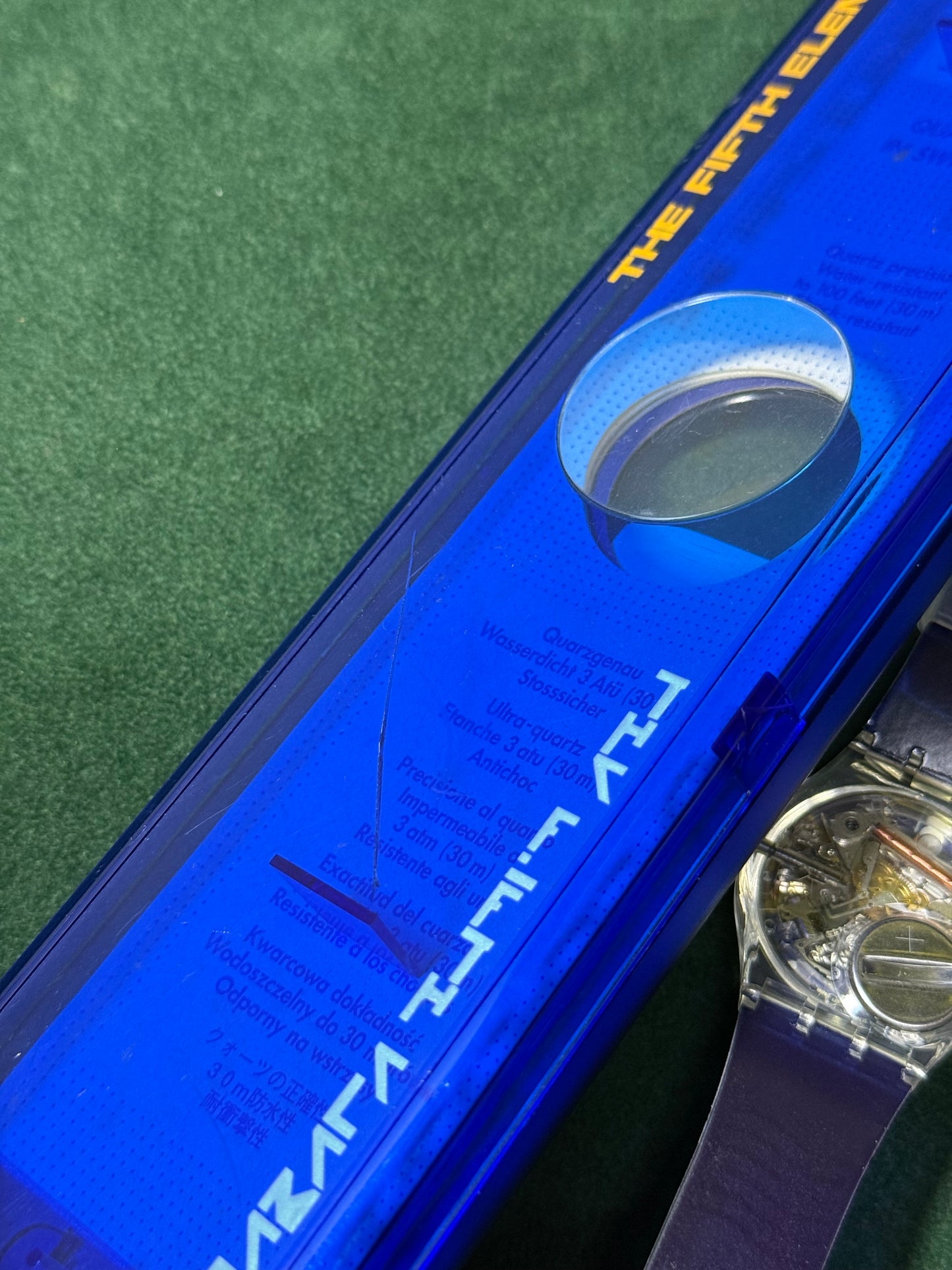 Vintage Swatch AG 1996 “The Fifth Element” Movie Wristwatch NOS