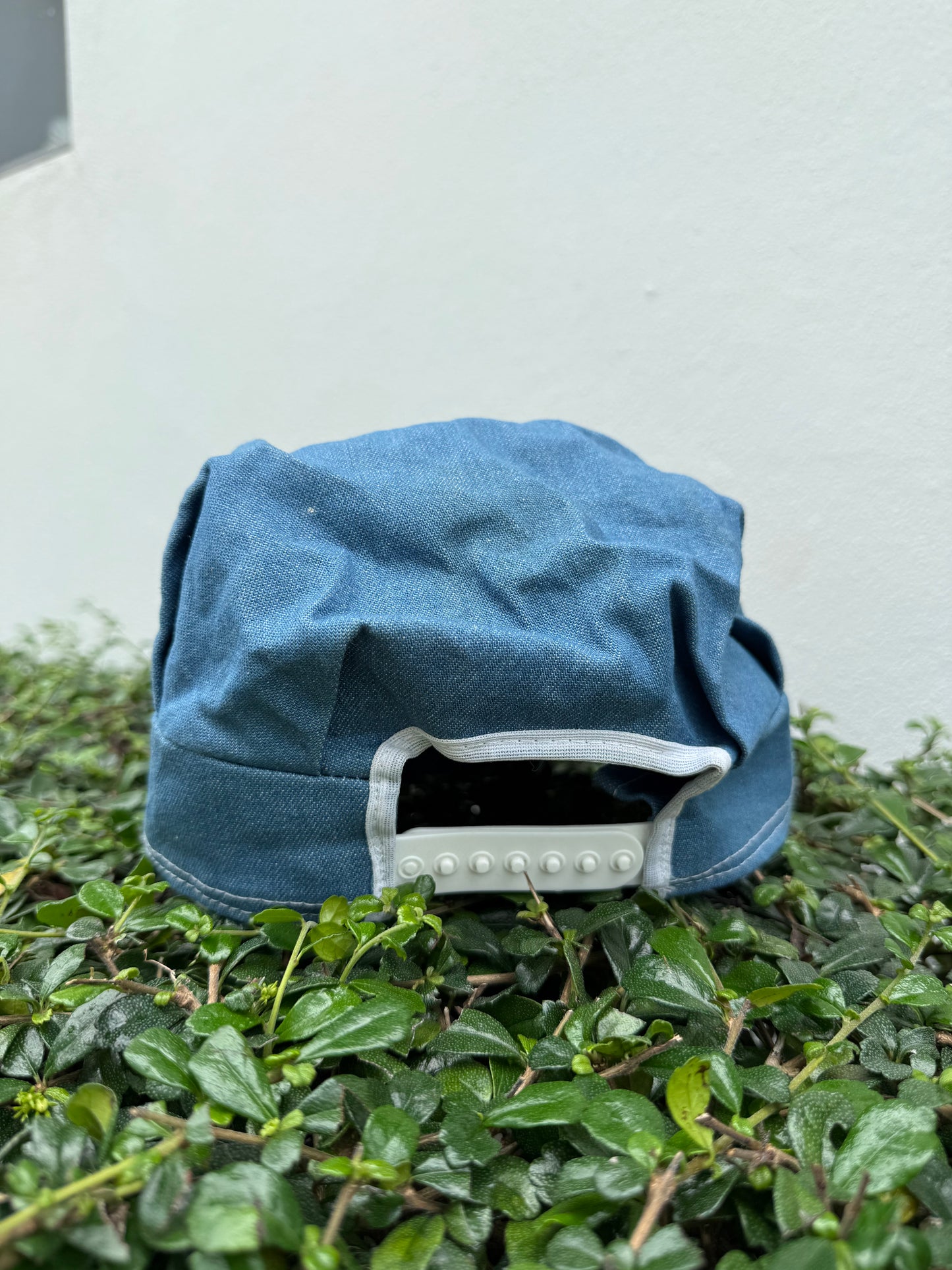 Vintage OshKosh B’Gosh Kids Chambray Cap Blue Made in USA