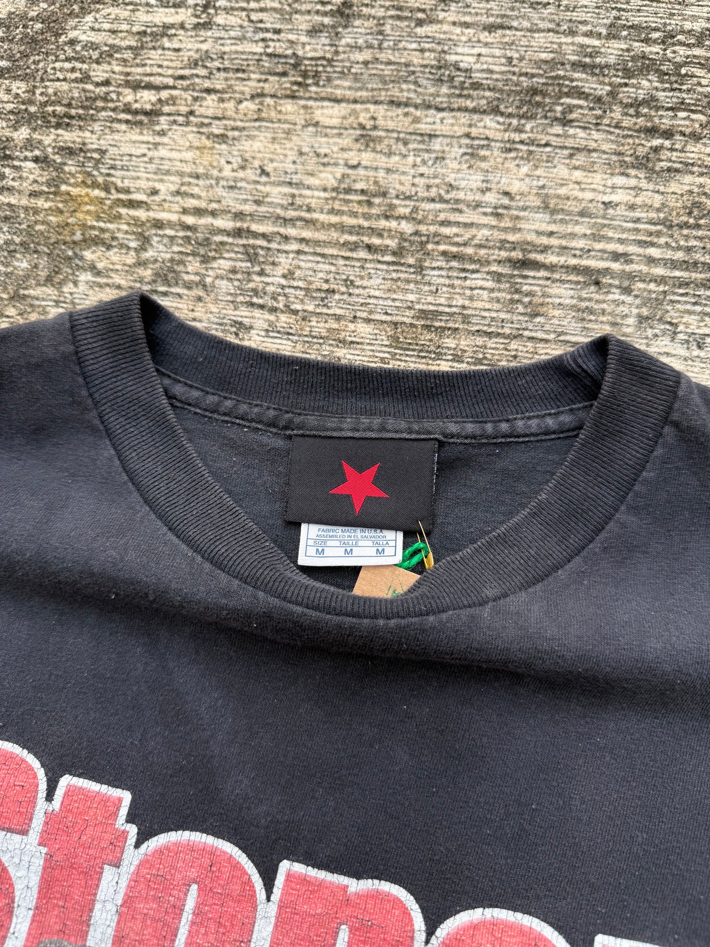 Vintage Fashion Victim “Stoner” T-Shirt – Cheech & Chong Parody Graphic Tee – 2000s