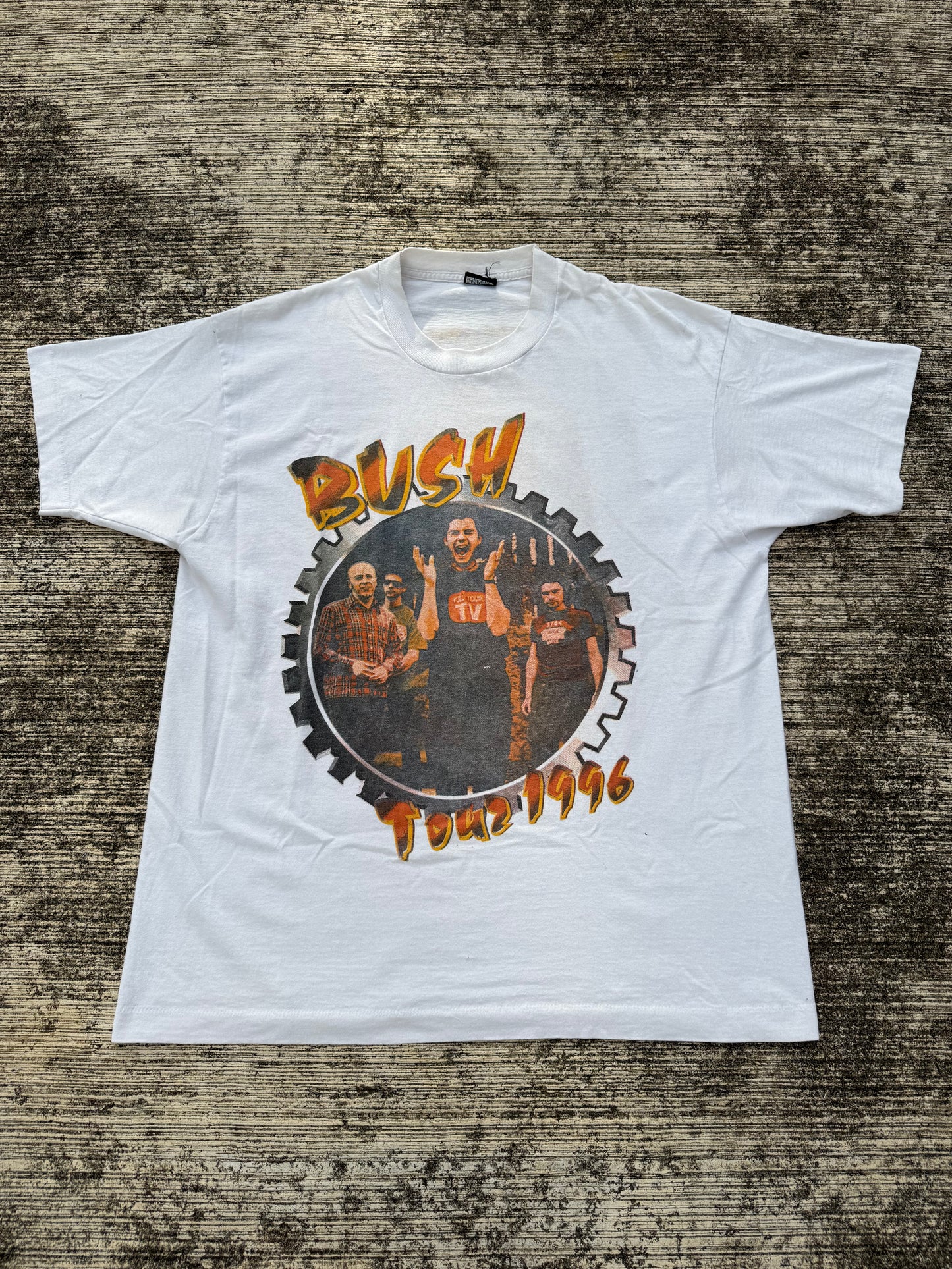Vintage 1996 Bush “Little Things” Tour T-Shirt – Double Sided Rock Band Tee